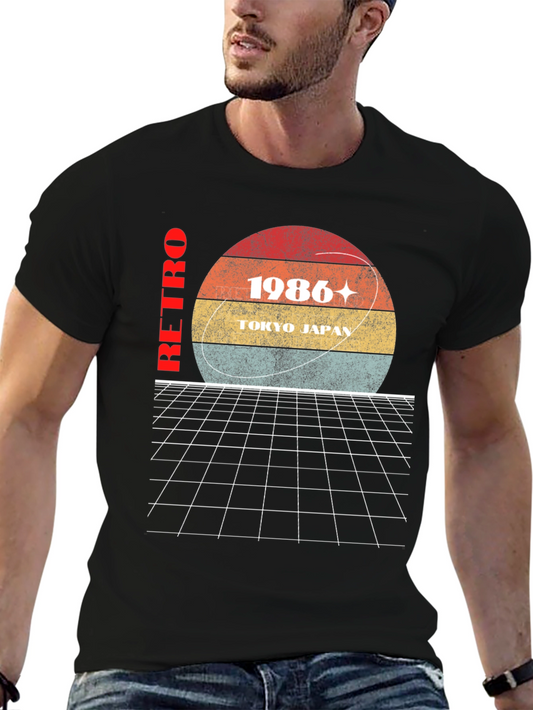 Retro 1986 Tokyo Graphic T-Shirt