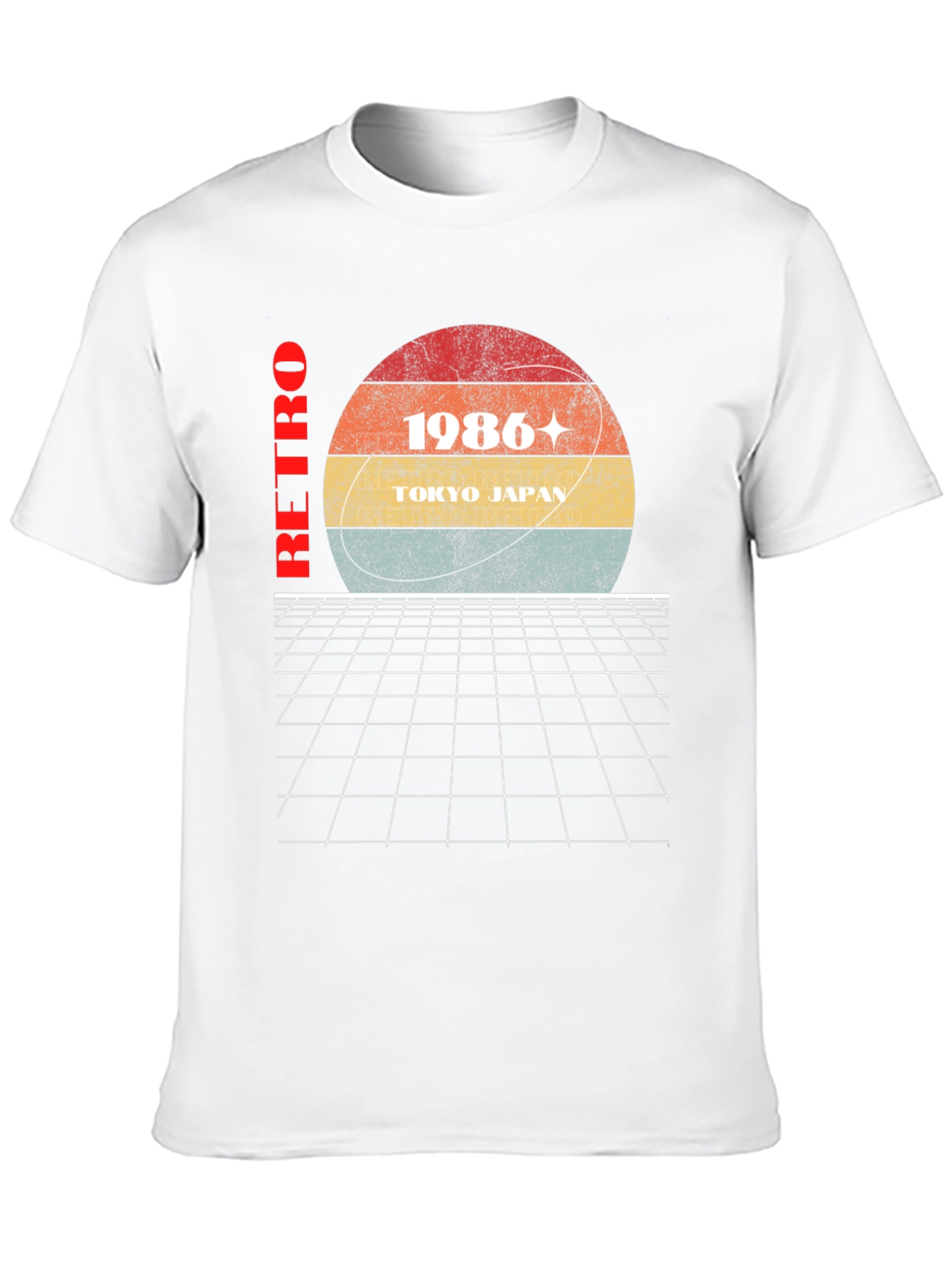 Retro 1986 Tokyo Graphic T-Shirt