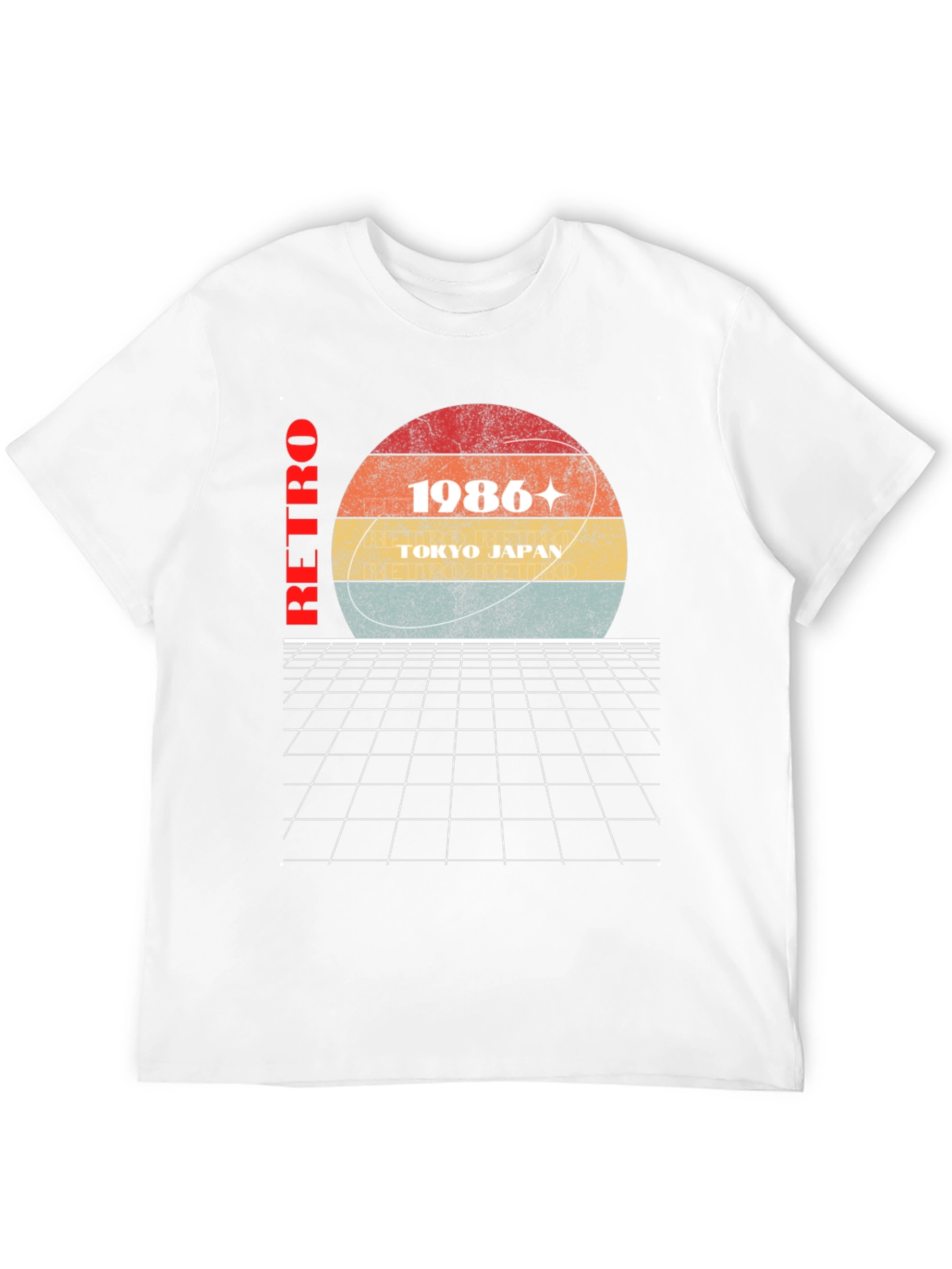 Retro 1986 Tokyo Graphic T-Shirt