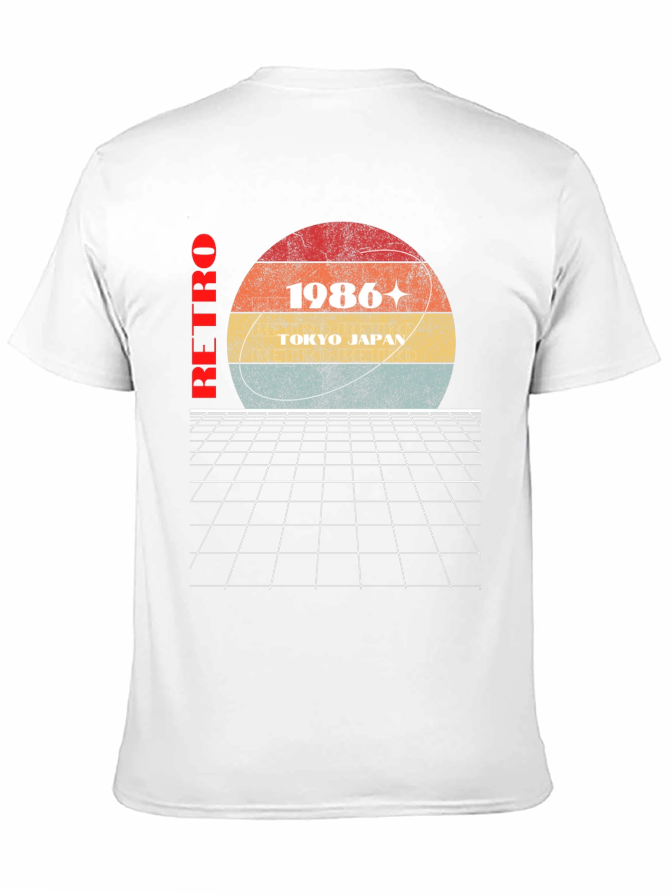 Retro 1986 Tokyo Graphic T-Shirt