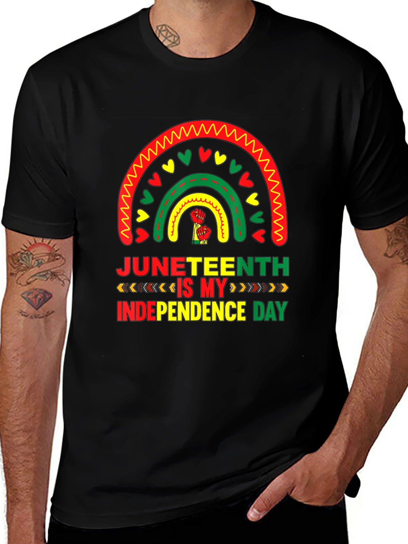 Juneteenth Independence Day Graphic Tee