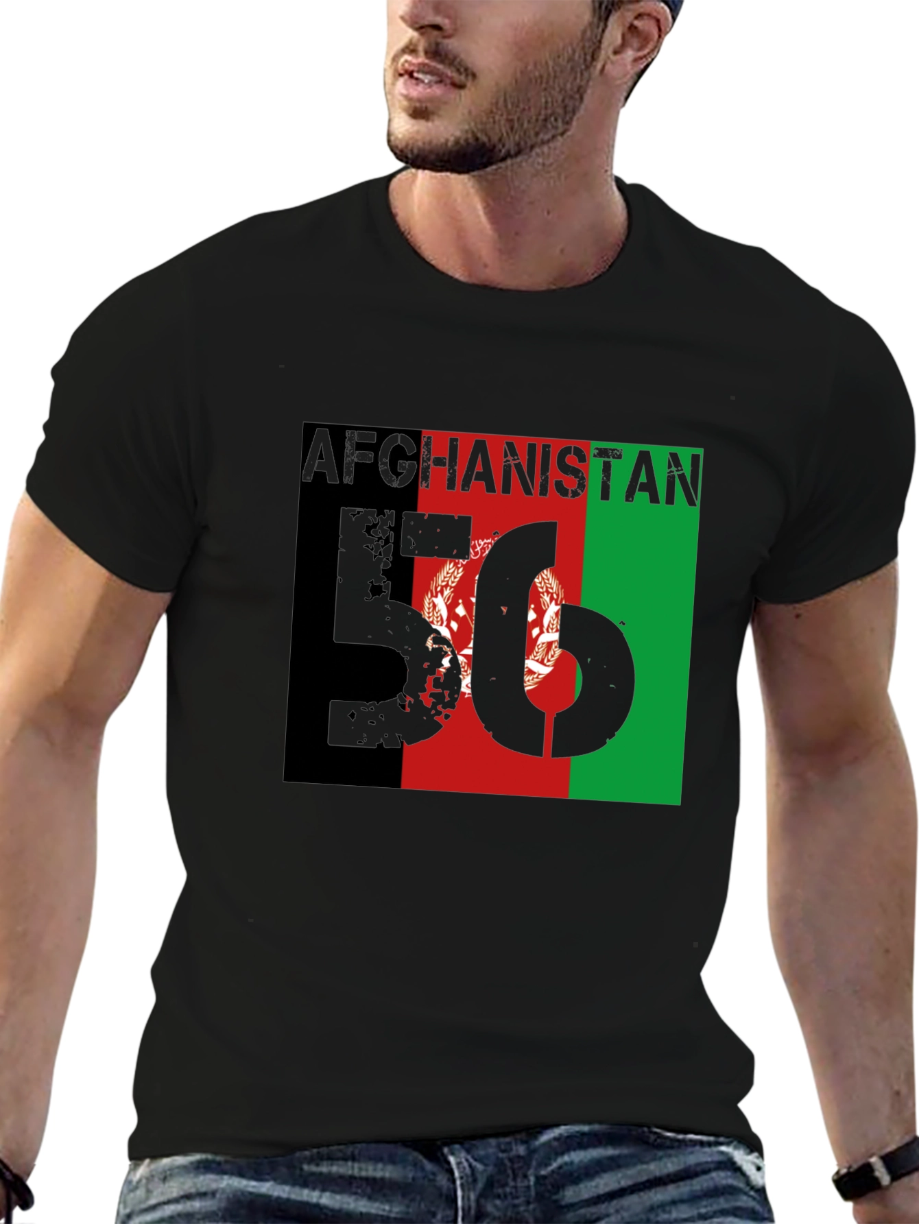 Afghanistan Flag T-Shirt - National Pride Tee