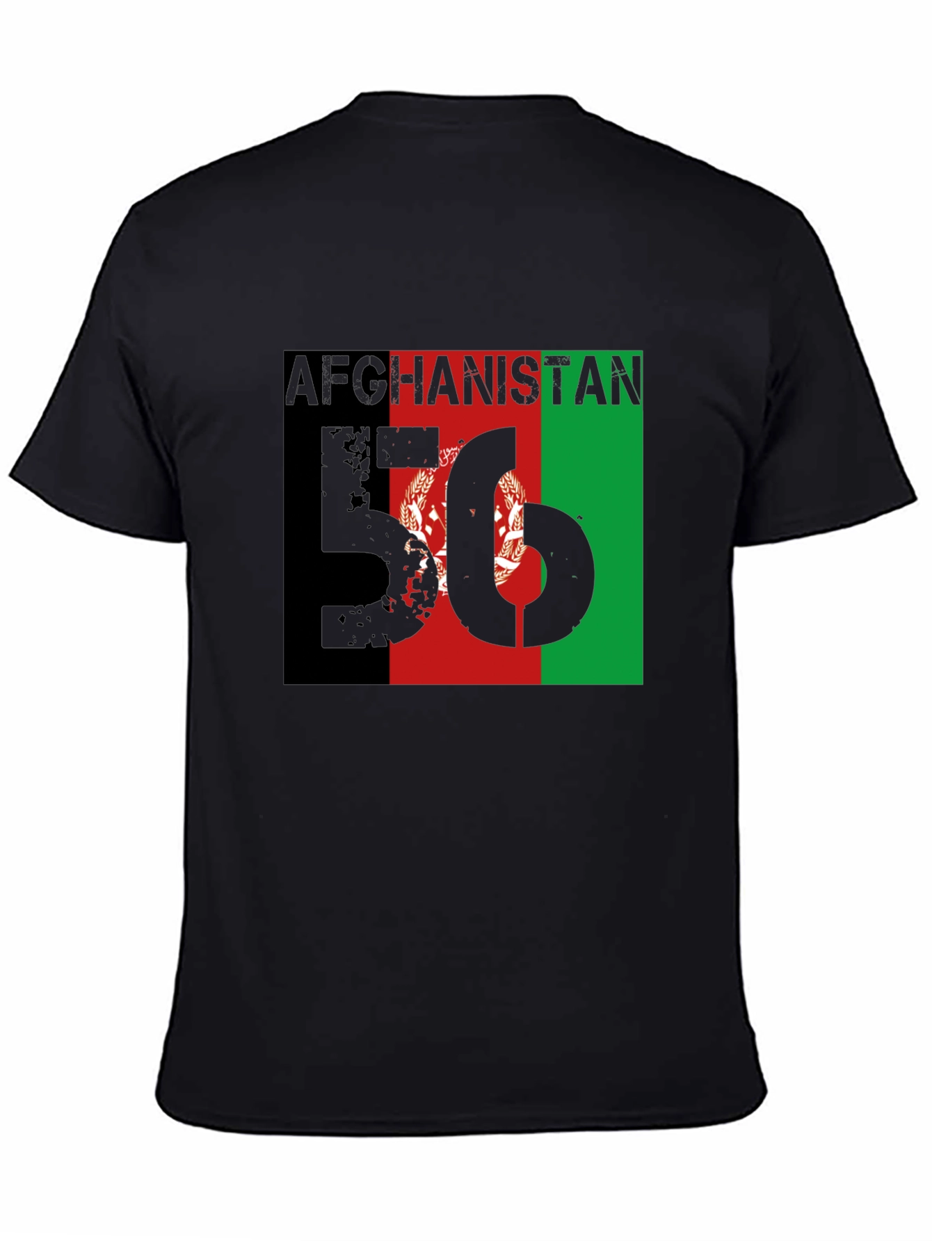 Afghanistan Flag T-Shirt - National Pride Tee