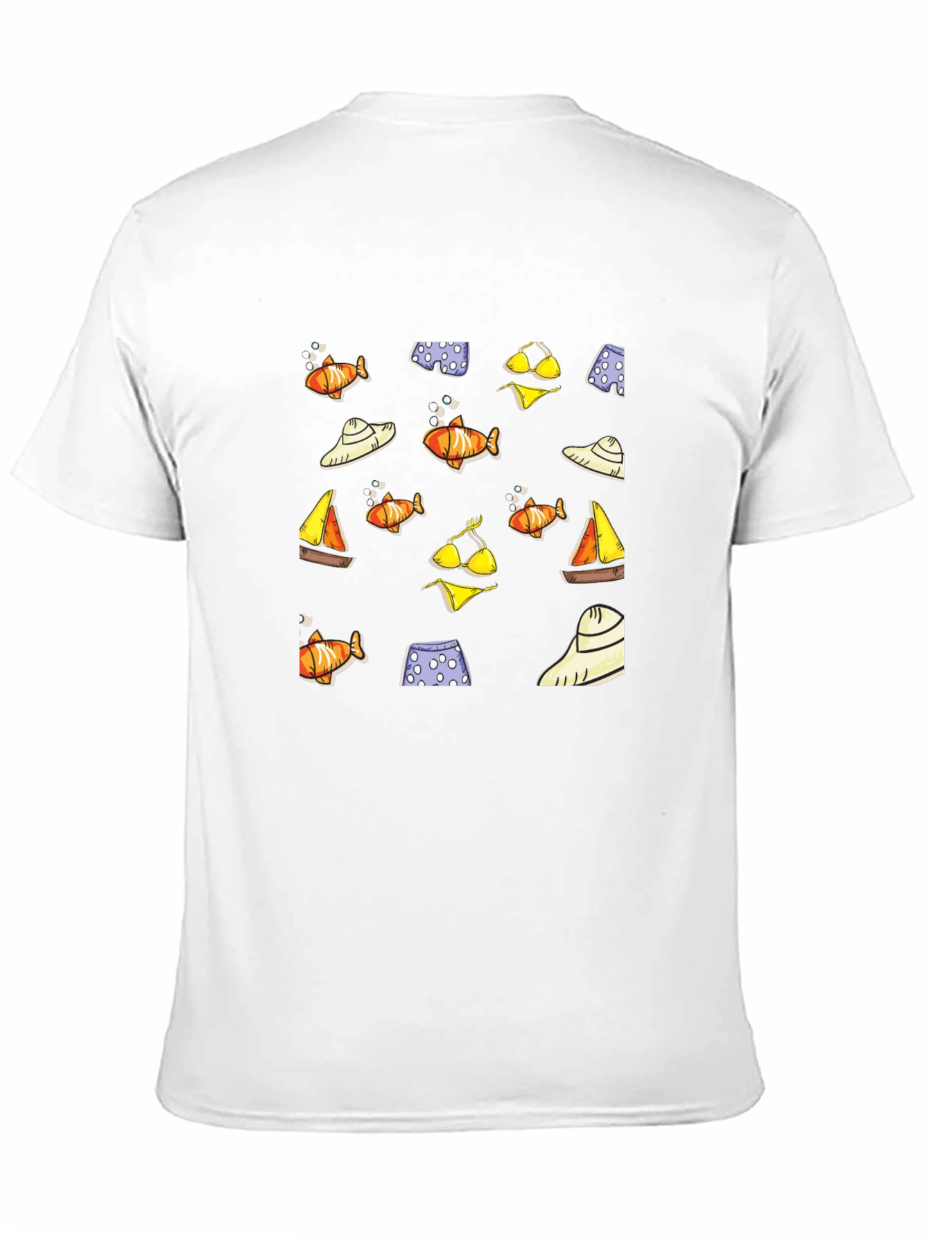 Fun Summer Pattern T-Shirt