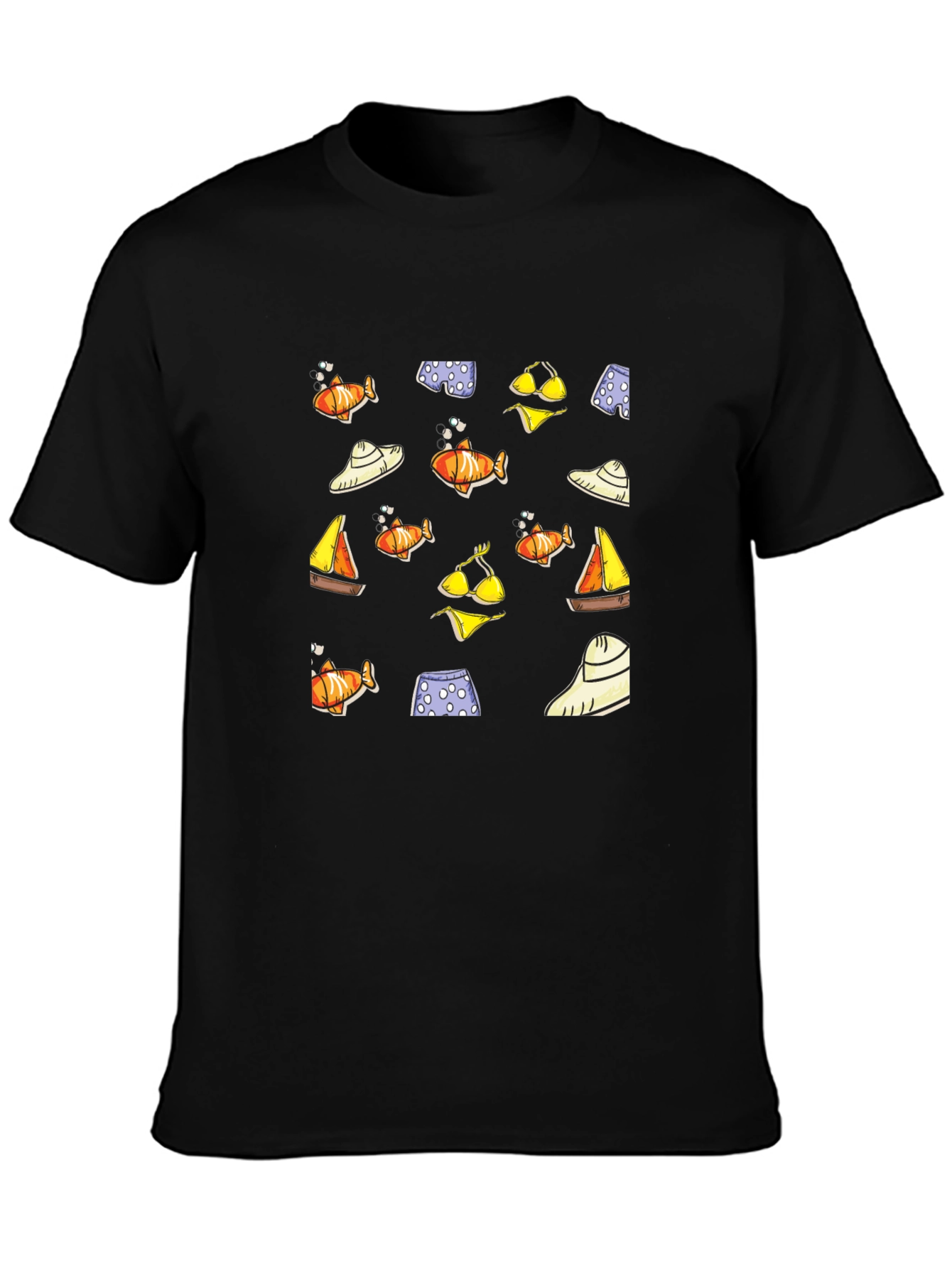 Fun Summer Pattern T-Shirt