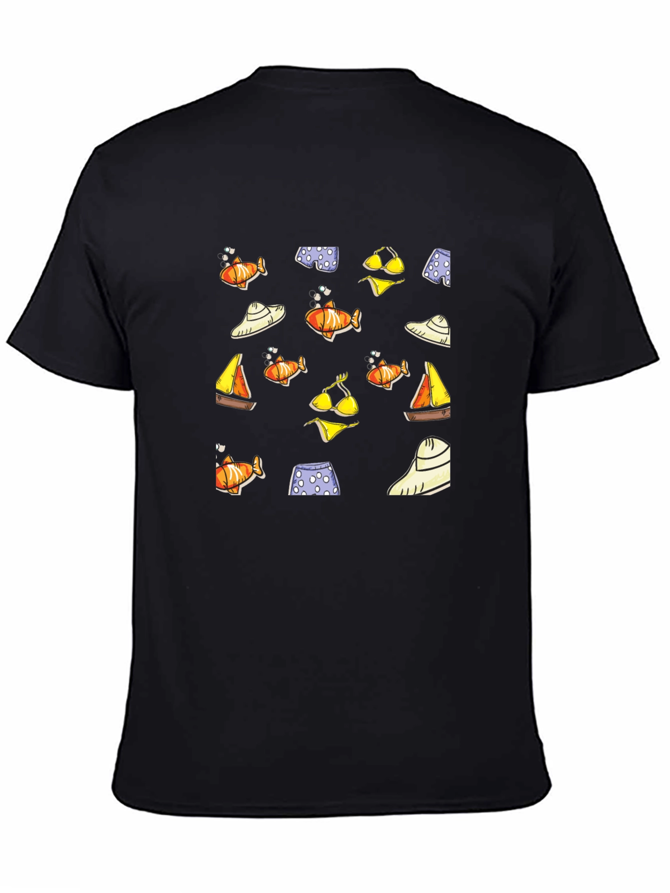 Fun Summer Pattern T-Shirt