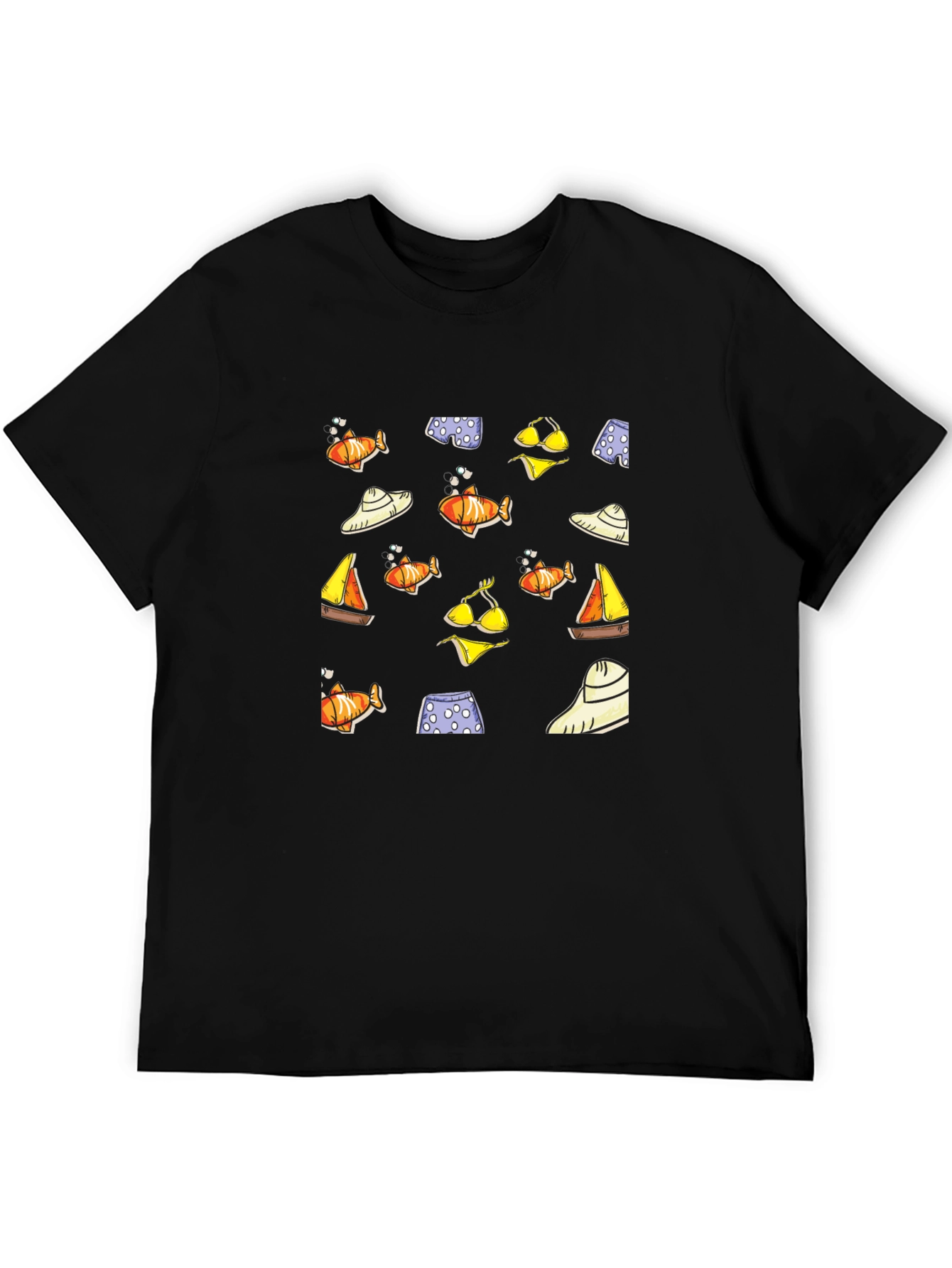 Fun Summer Pattern T-Shirt