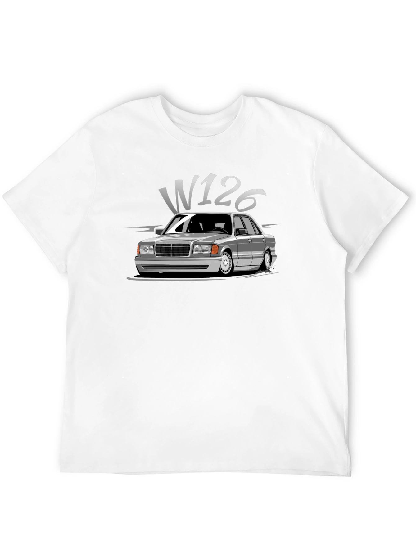 Classic Car W126 Graphic T-Shirt