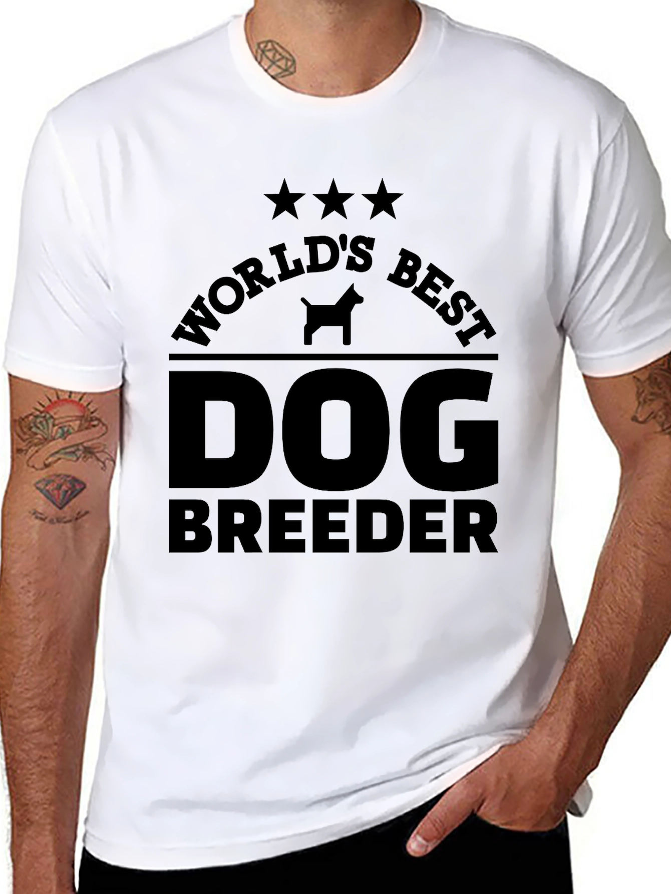Worlds Best Dog Breeder T-Shirt