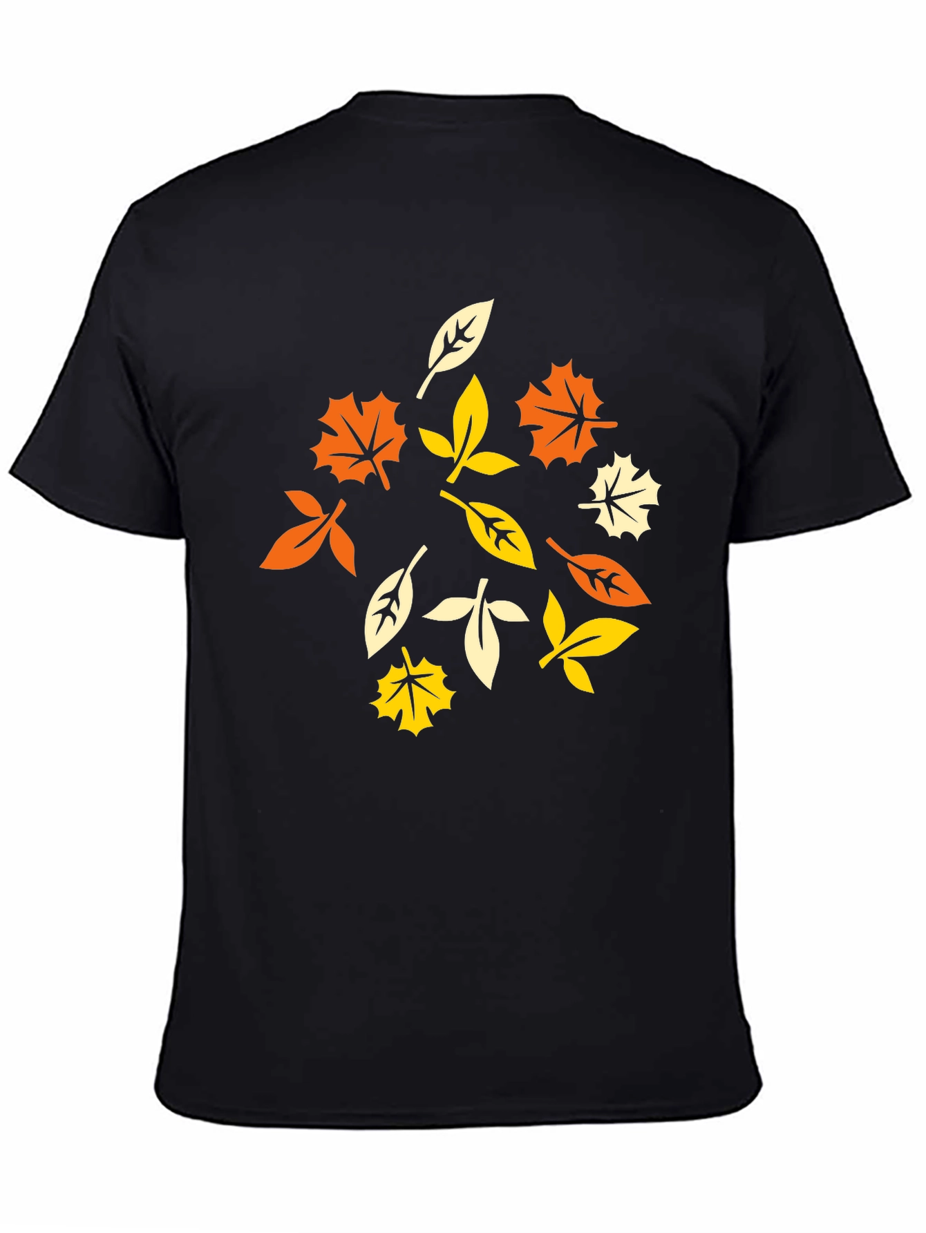 Autumn Leaves Graphic T-Shirt - Stylish Fall Apparel