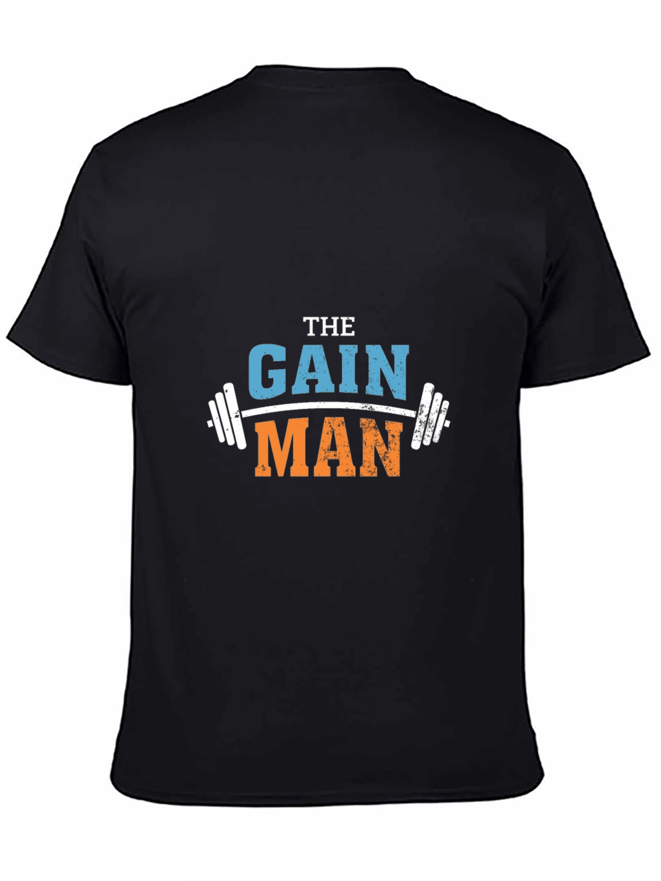 The Gain Man T-Shirt - Gym Workout Apparel
