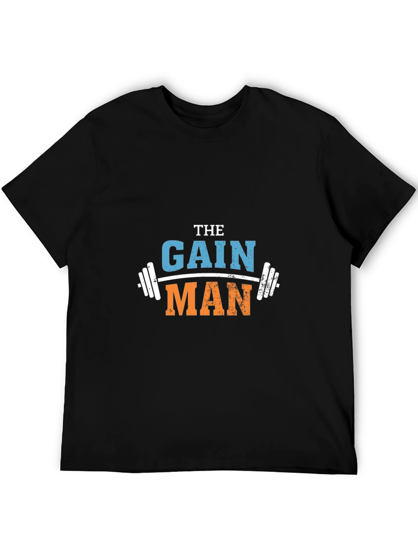 The Gain Man T-Shirt - Gym Workout Apparel