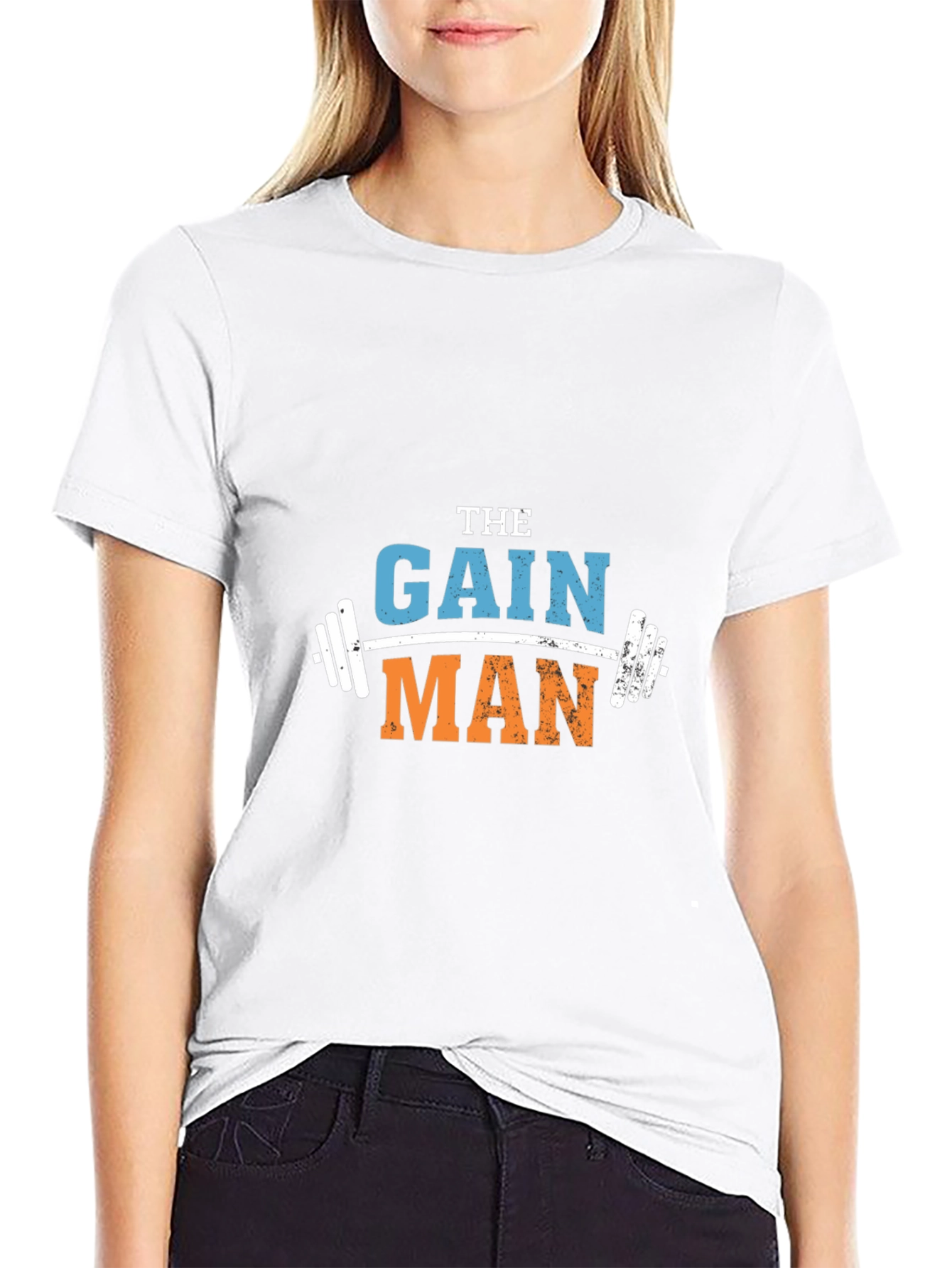 The Gain Man T-Shirt - Gym Workout Apparel
