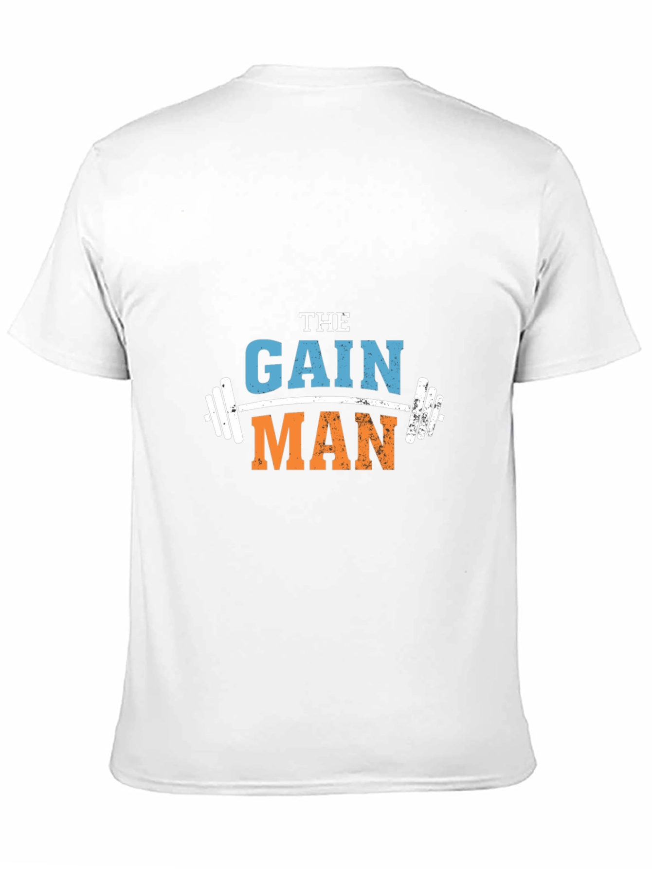 The Gain Man T-Shirt - Gym Workout Apparel