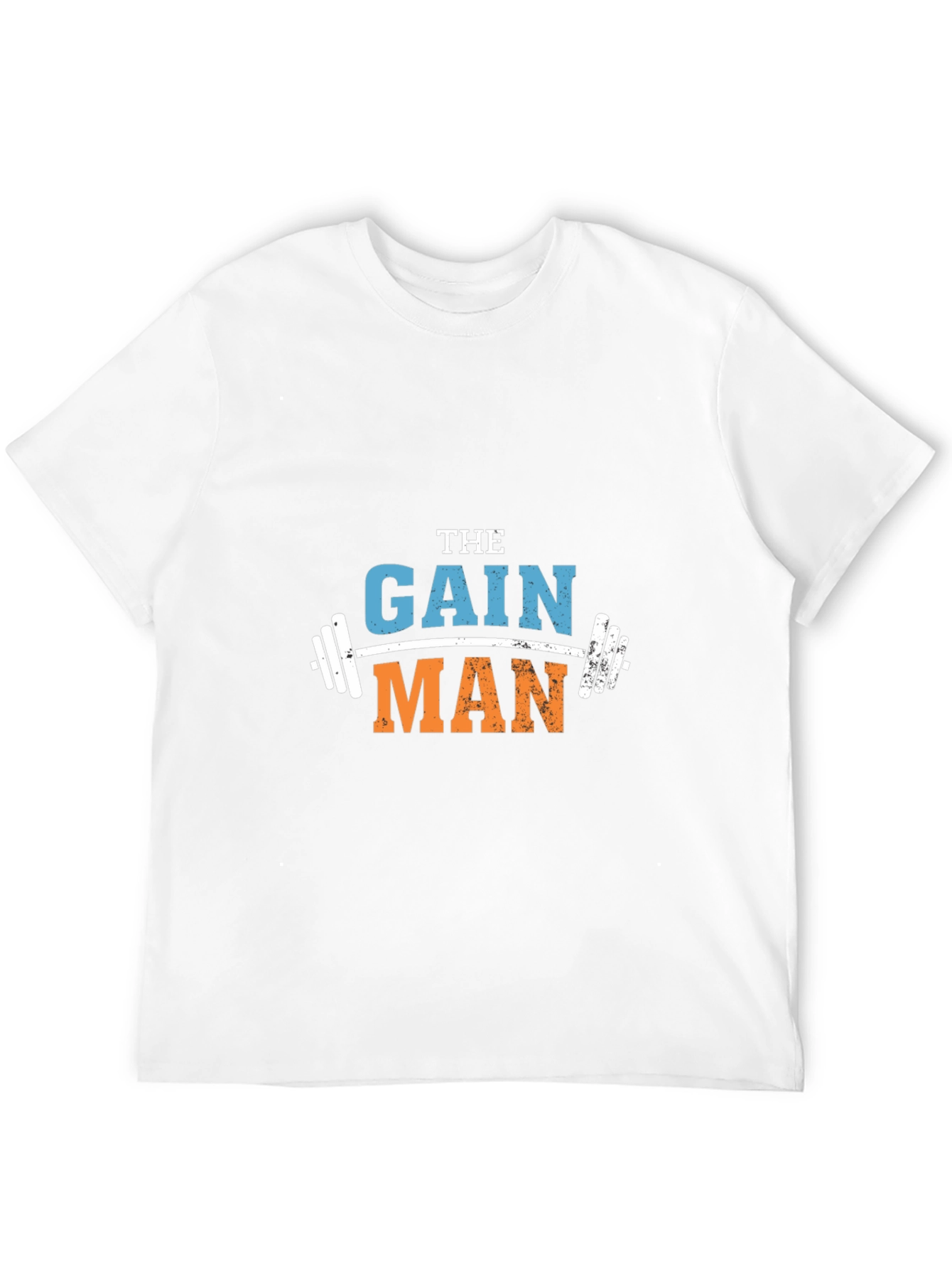 The Gain Man T-Shirt - Gym Workout Apparel