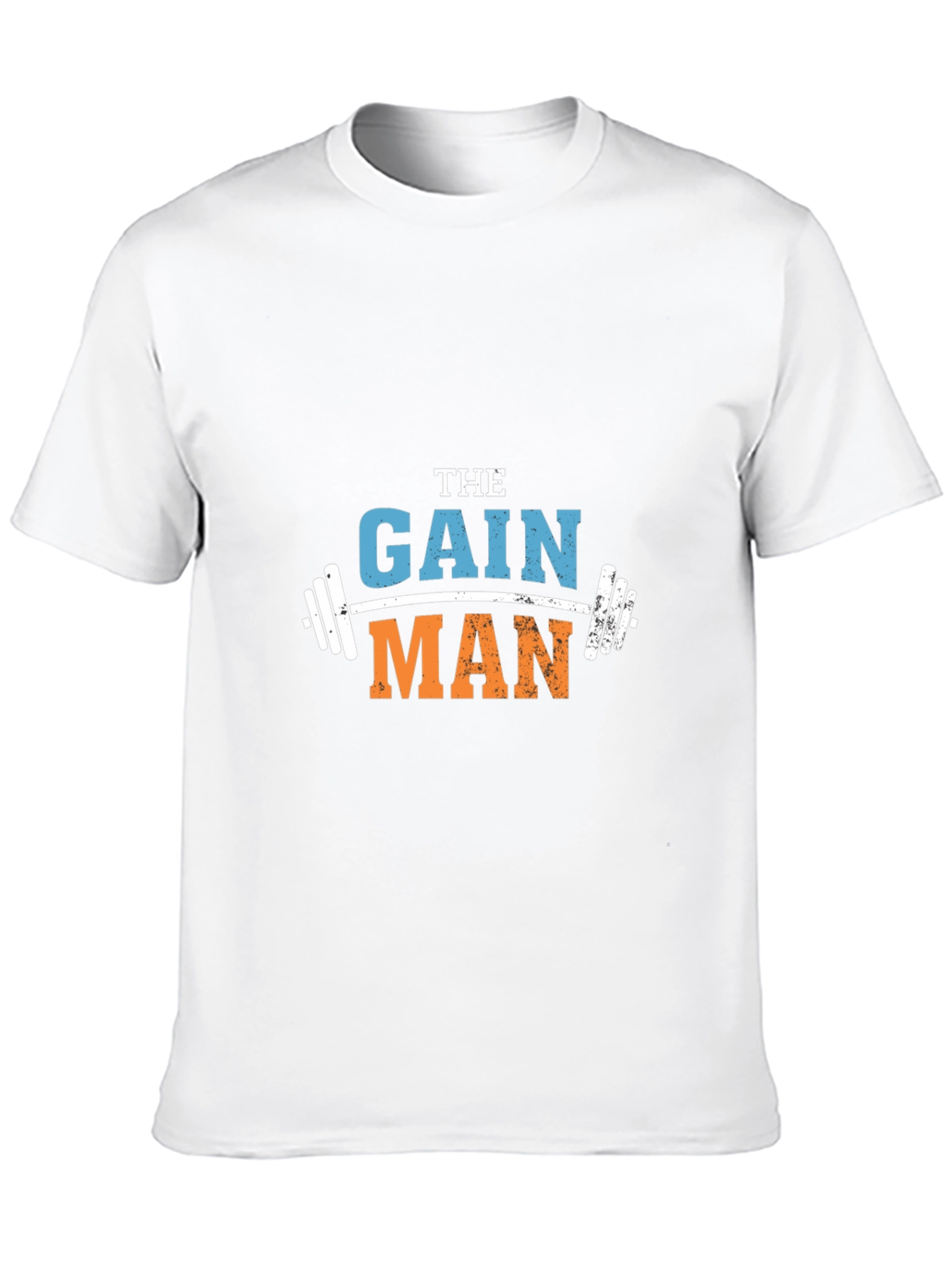 The Gain Man T-Shirt - Gym Workout Apparel