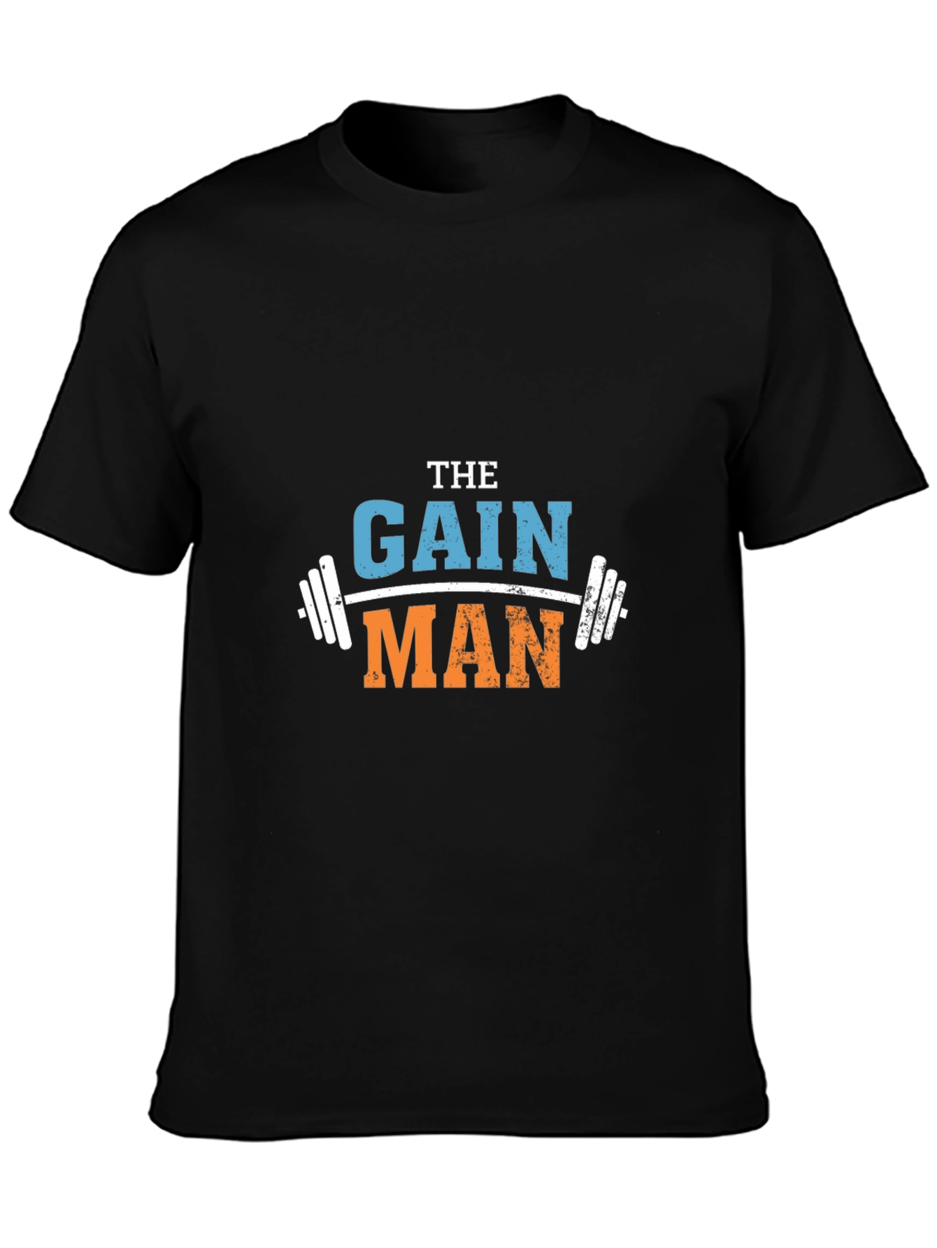 The Gain Man T-Shirt - Gym Workout Apparel