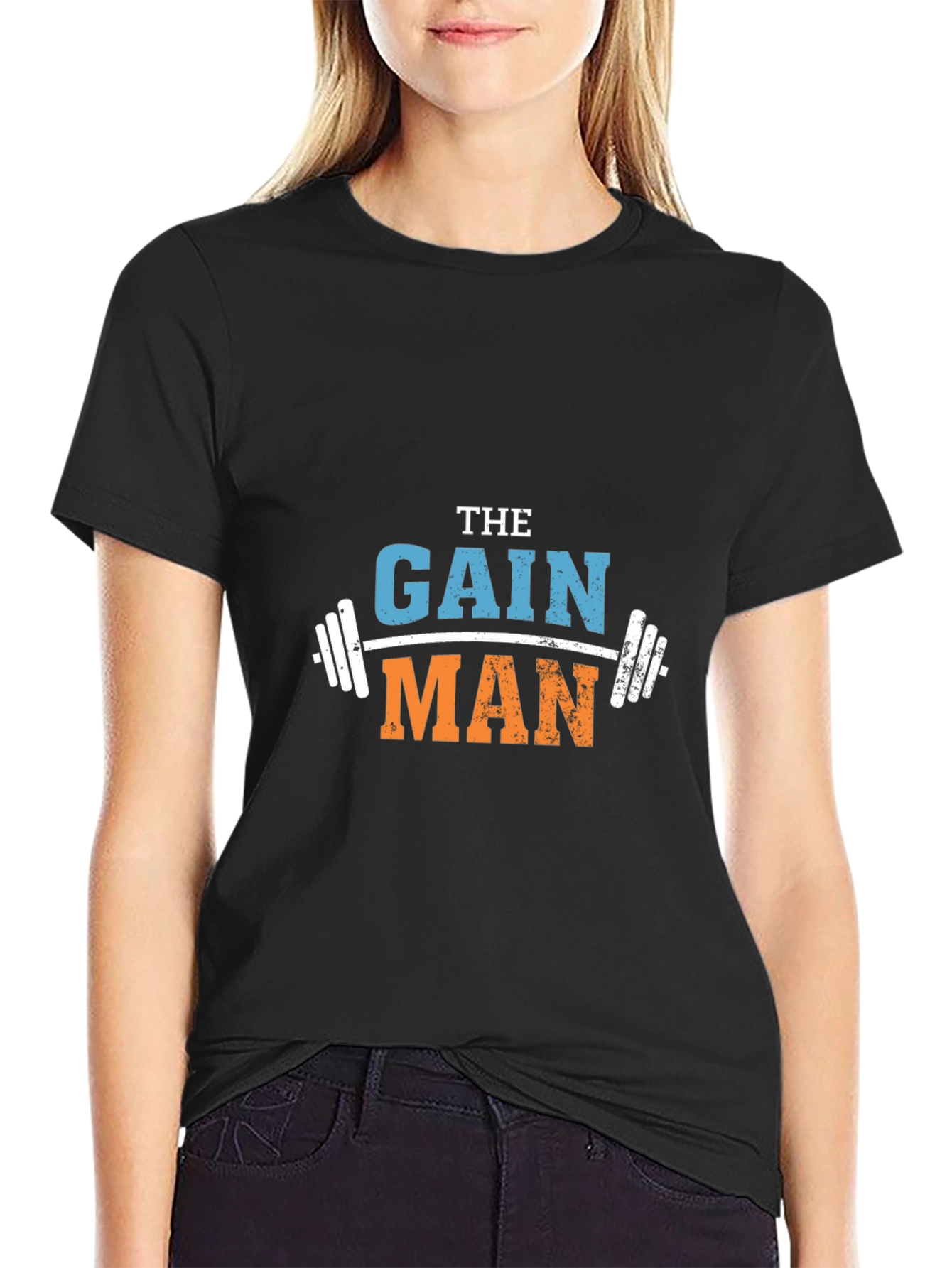 The Gain Man T-Shirt - Gym Workout Apparel