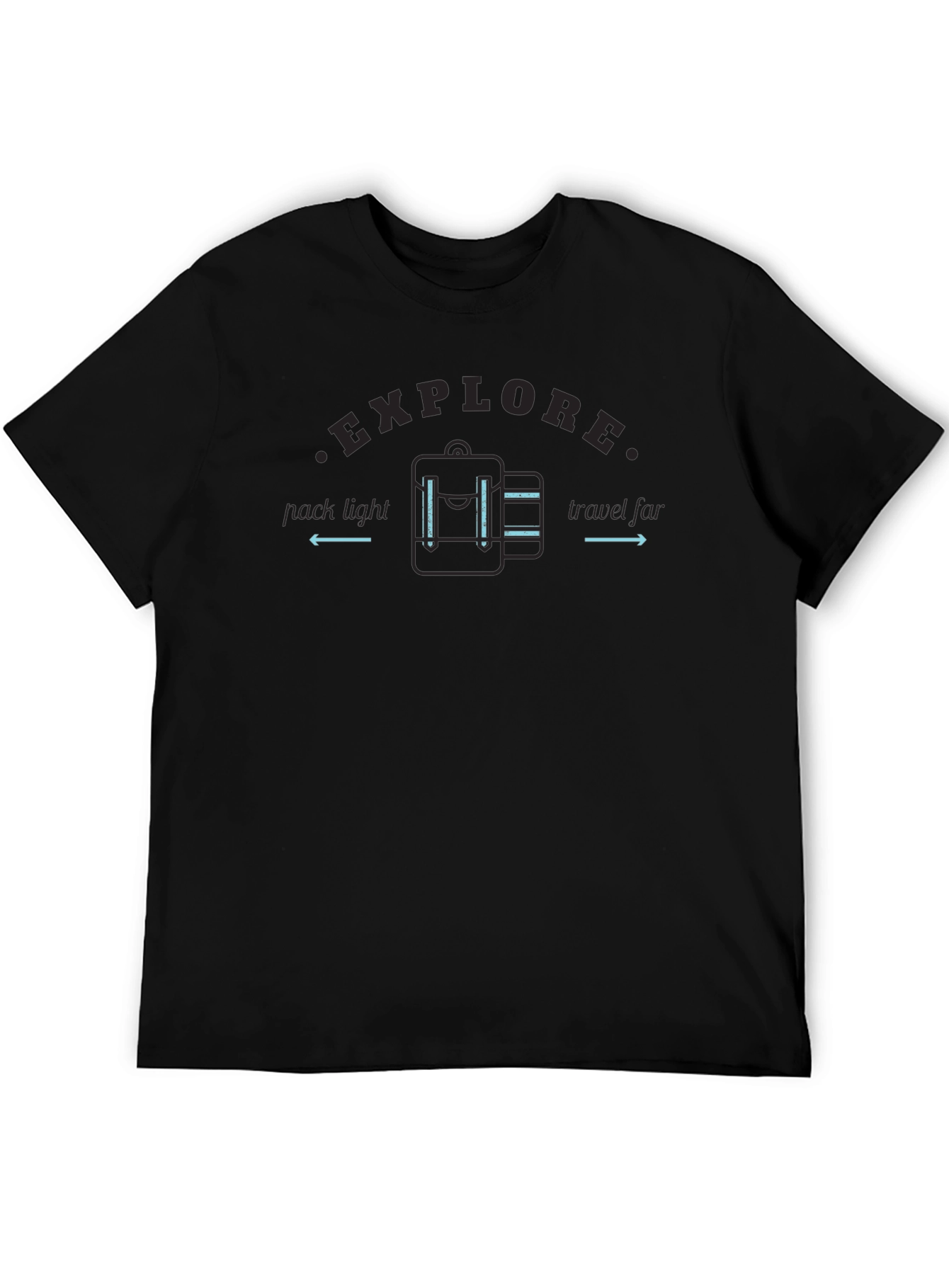 Explore Graphic Print Crew Neck T-Shirt