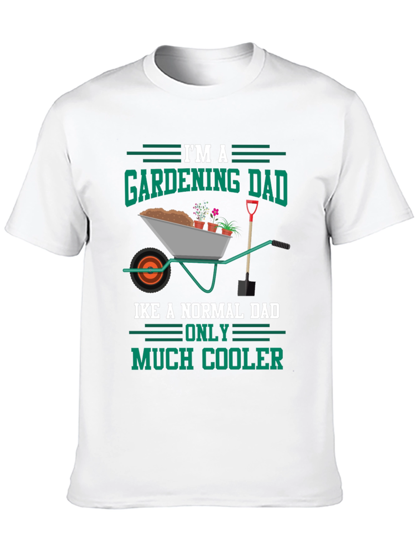 Gardening Dad Graphic Tee - Cool Dad Shirt