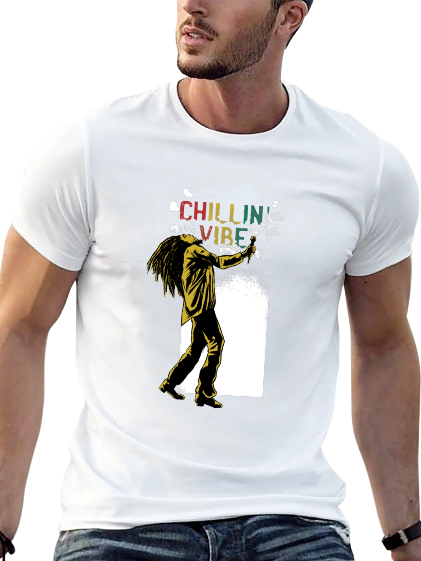 Chillin Vibe Graphic T-Shirt - Relaxed Style