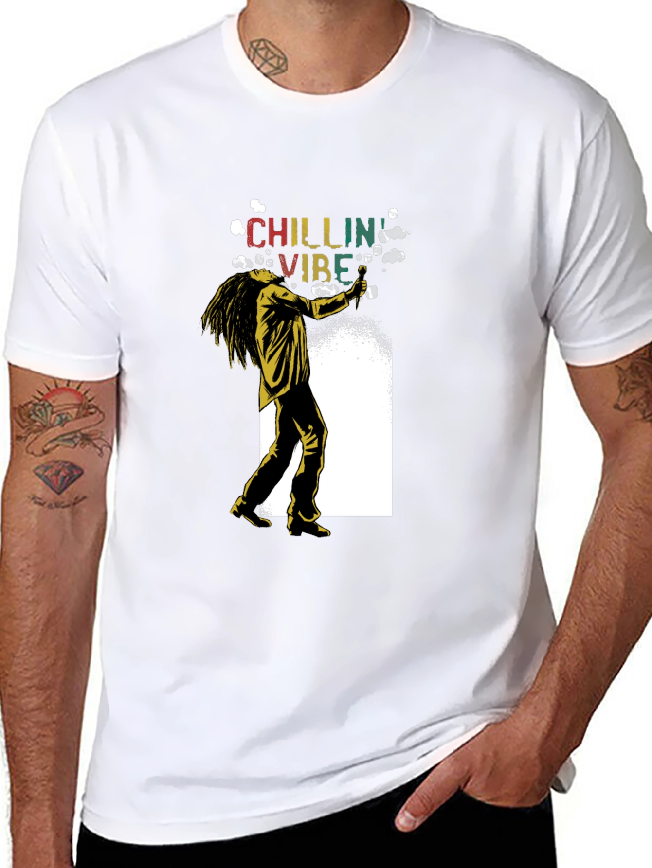 Chillin Vibe Graphic T-Shirt - Relaxed Style