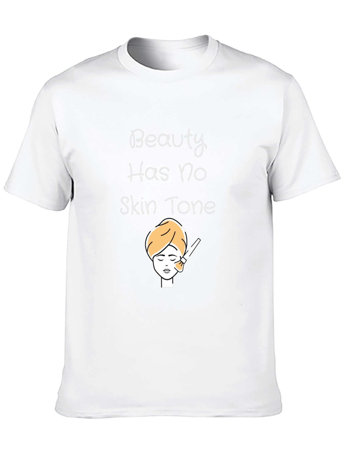 Beauty Has No Skin Tone Graphic T-Shirt