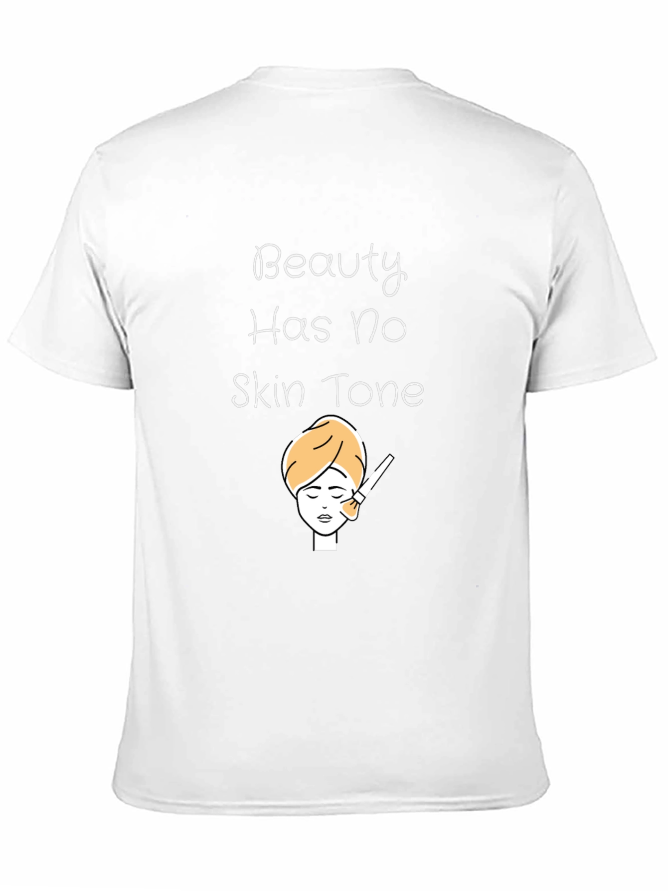 Beauty Has No Skin Tone Graphic T-Shirt