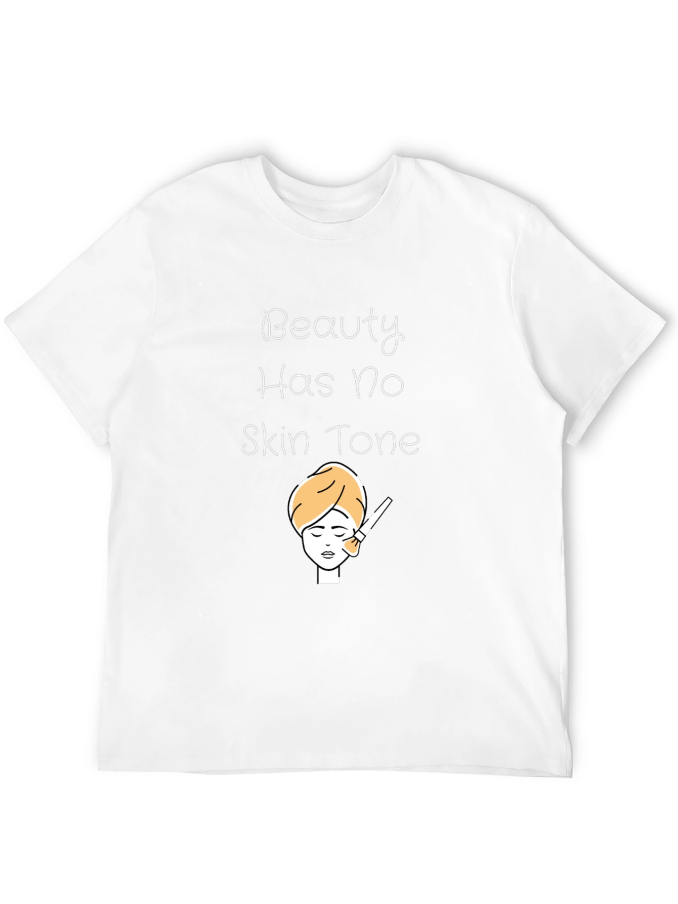 Beauty Has No Skin Tone Graphic T-Shirt