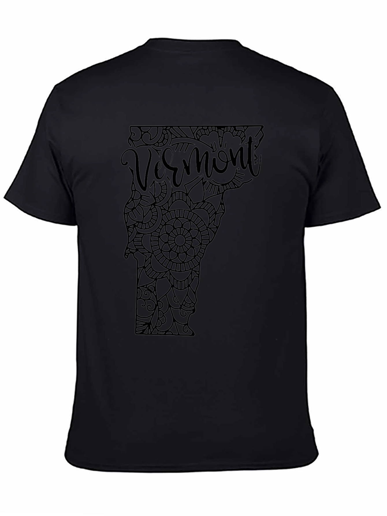 Vermont State Mandala T-Shirt