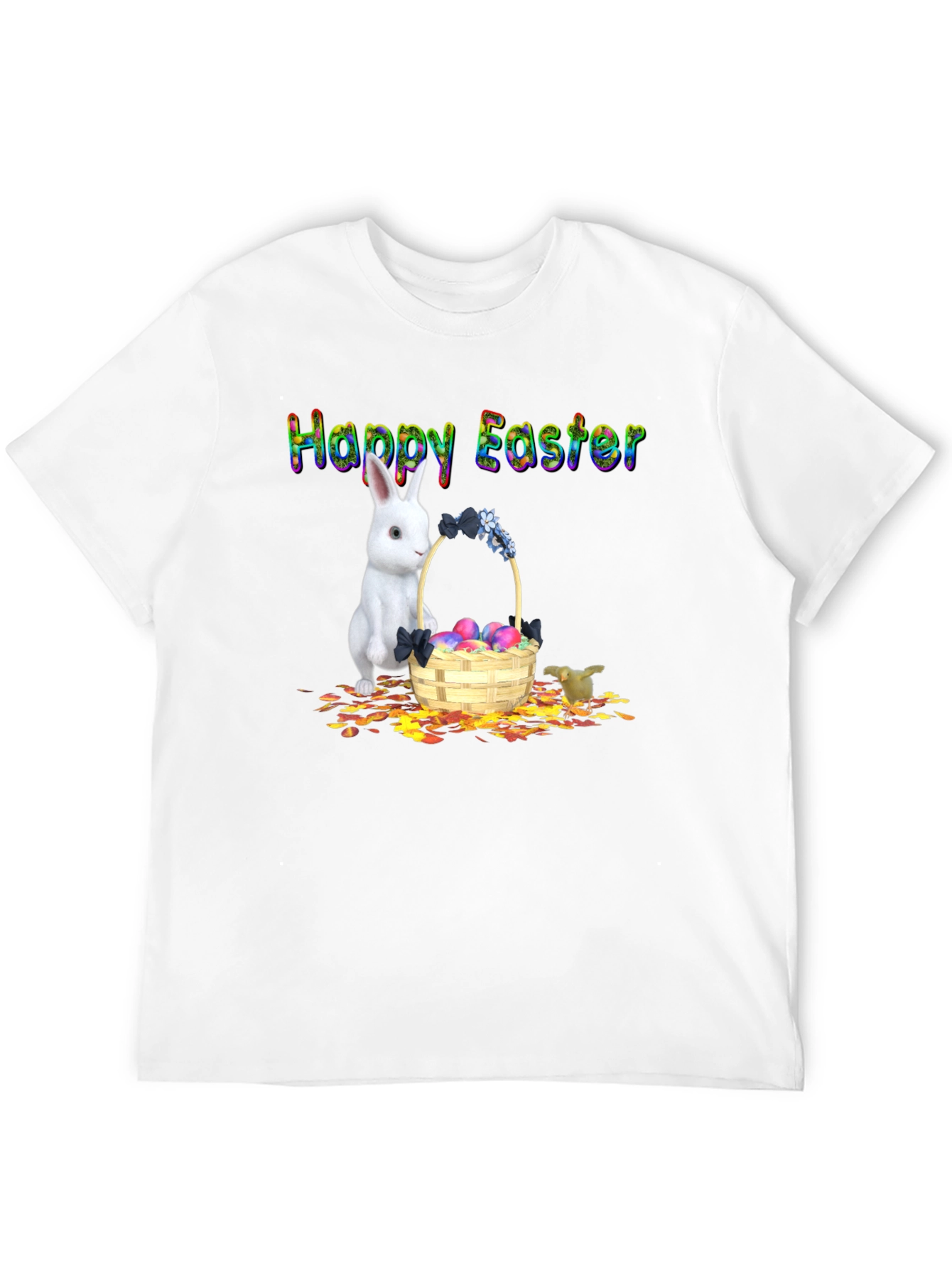 Happy Easter Bunny Basket T-Shirt