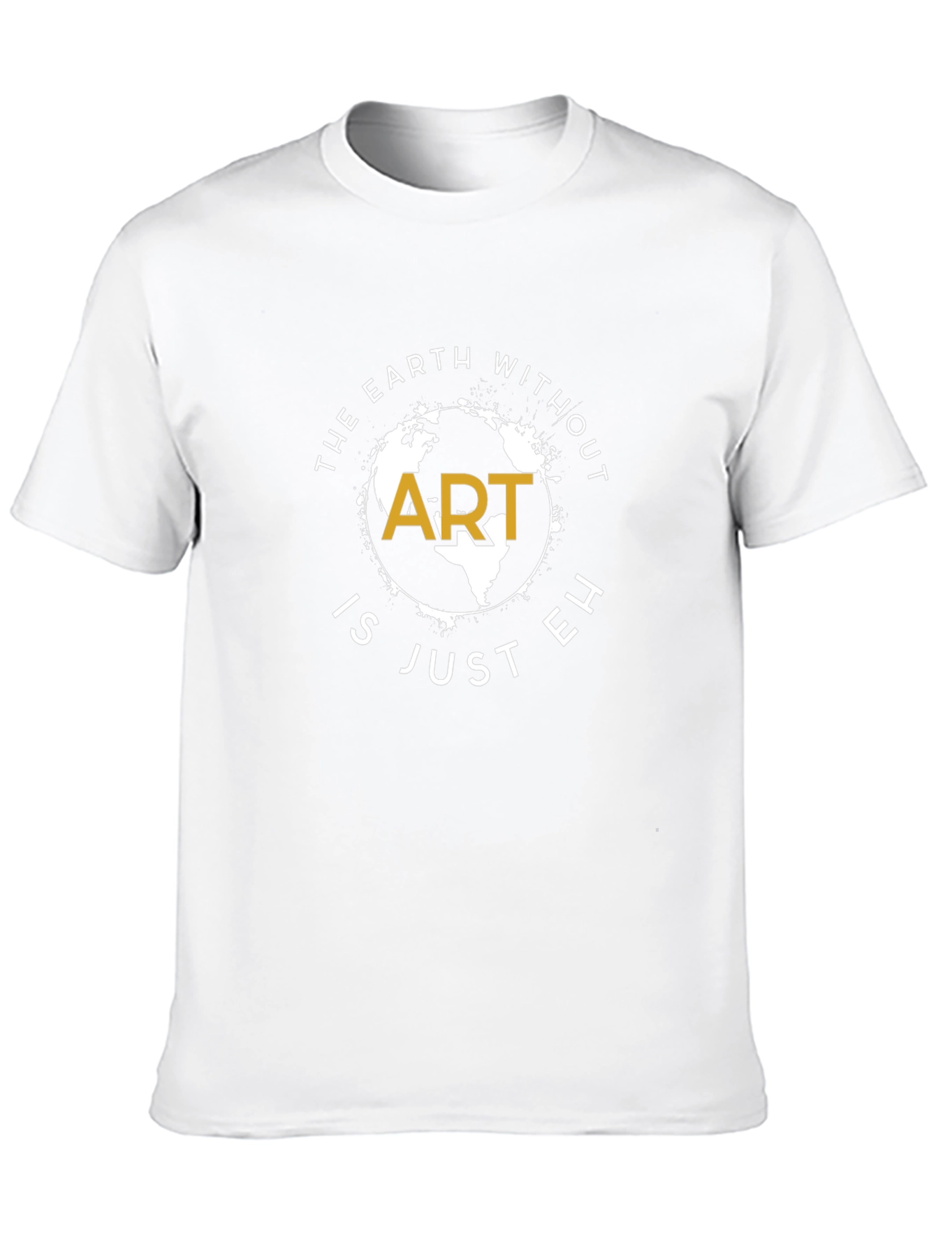 Art Lovers Graphic Tee - The Earth Without Art