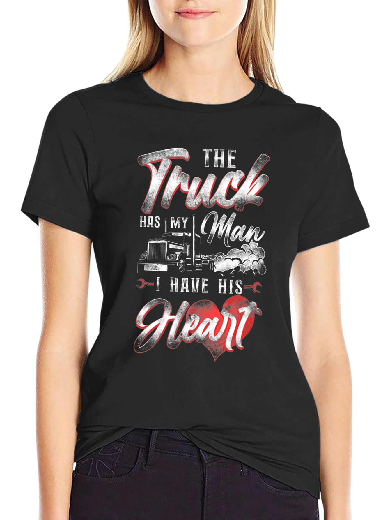 Truckers Heart T-Shirt - For The Trucking Life