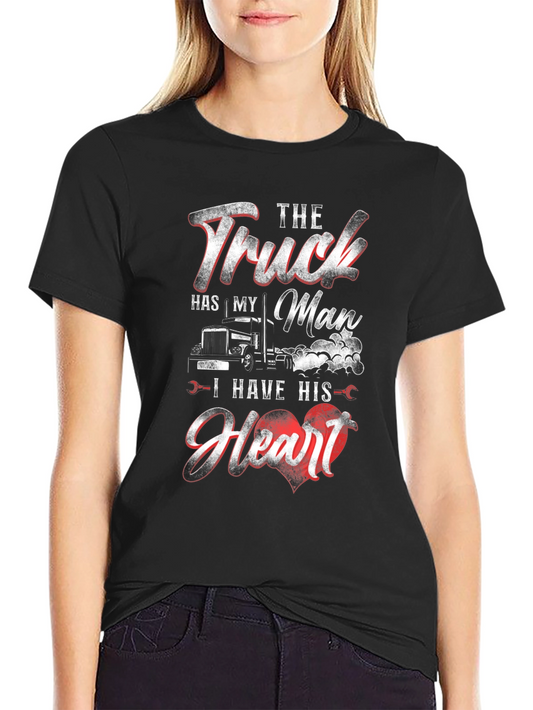 Truckers Heart T-Shirt - For The Trucking Life