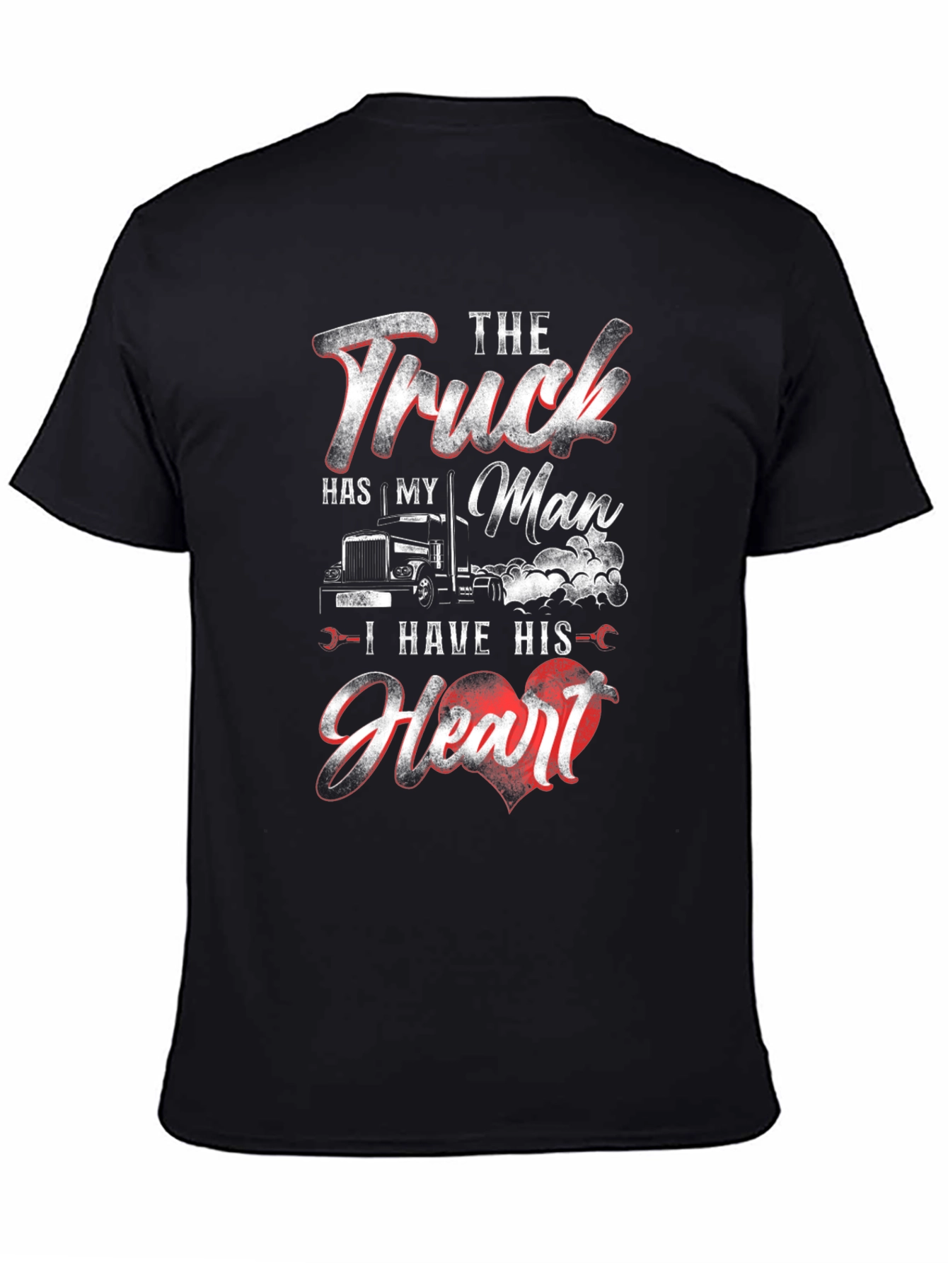 Truckers Heart T-Shirt - For The Trucking Life