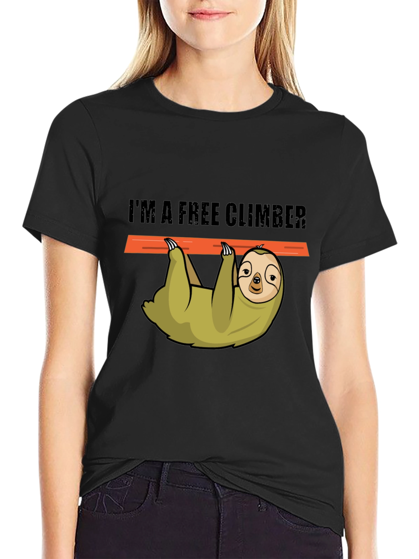 Im a Free Climber Sloth T-Shirt