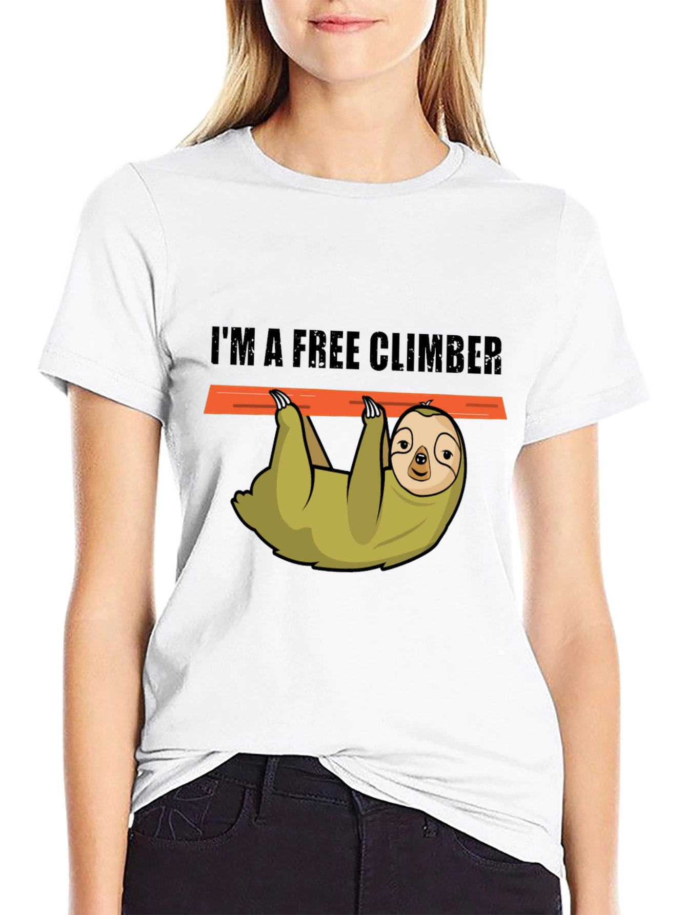Im a Free Climber Sloth T-Shirt