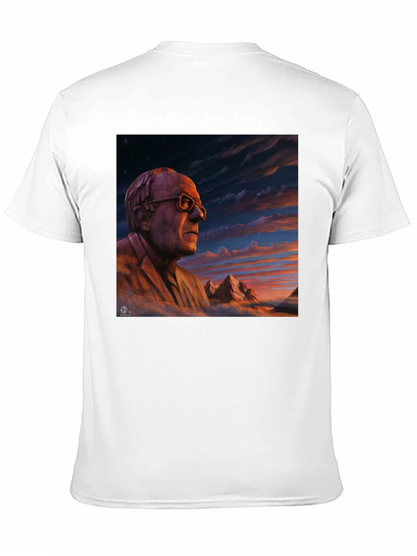 Artistic Portrait Graphic T-Shirt