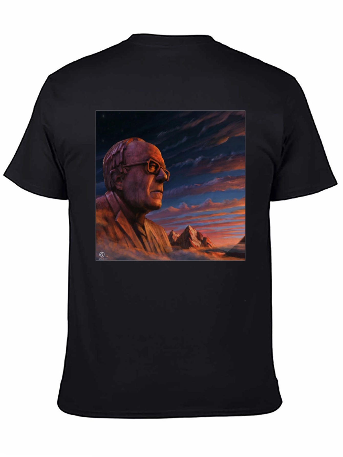 Artistic Portrait Graphic T-Shirt