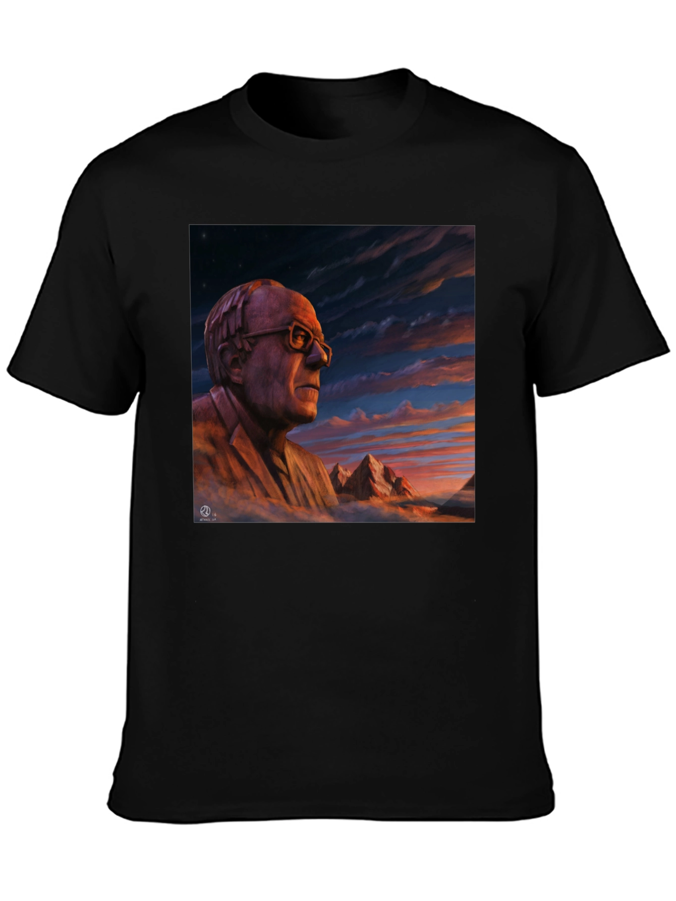 Artistic Portrait Graphic T-Shirt