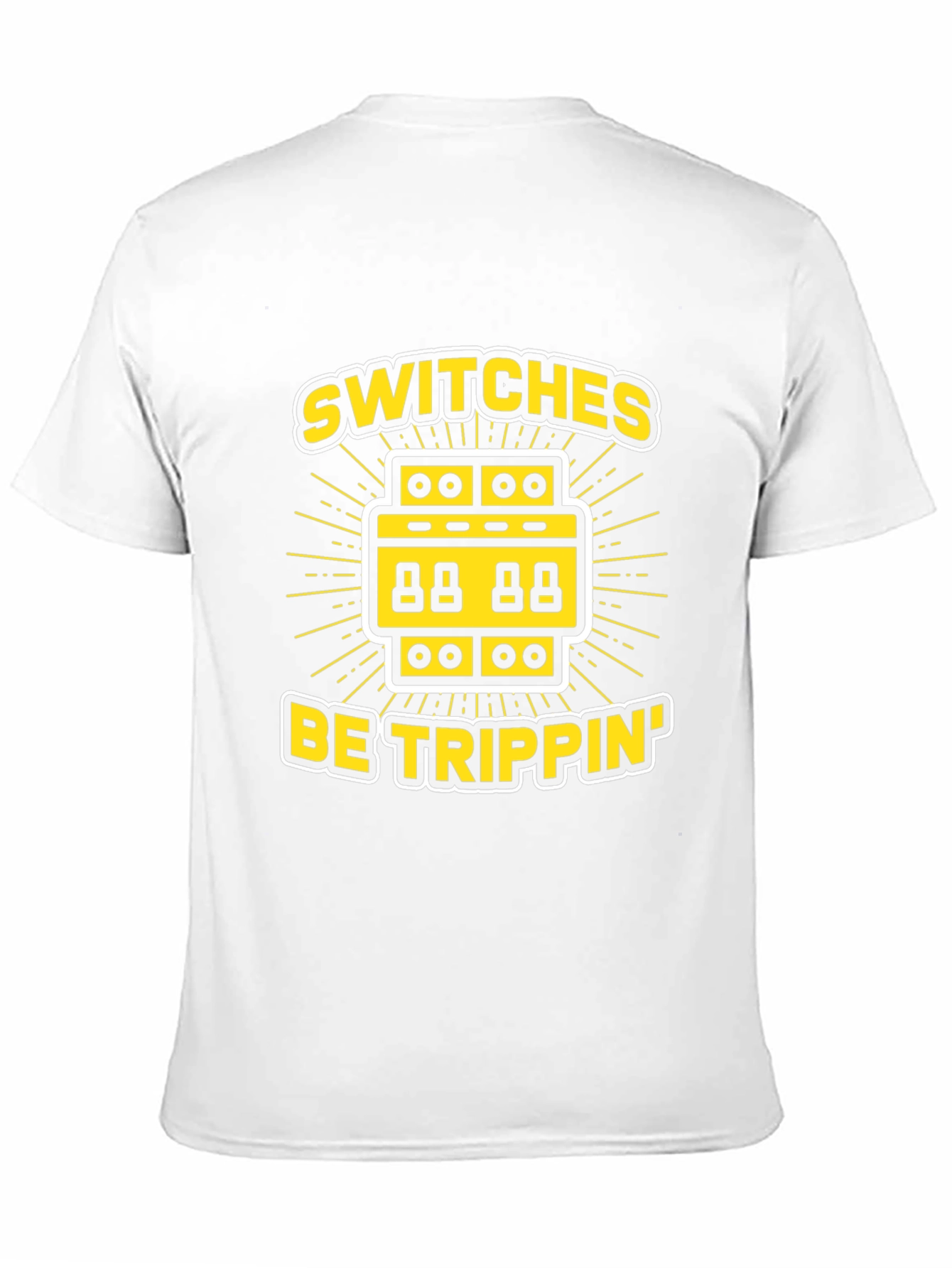 Switches Be Trippin Black Graphic T-Shirt