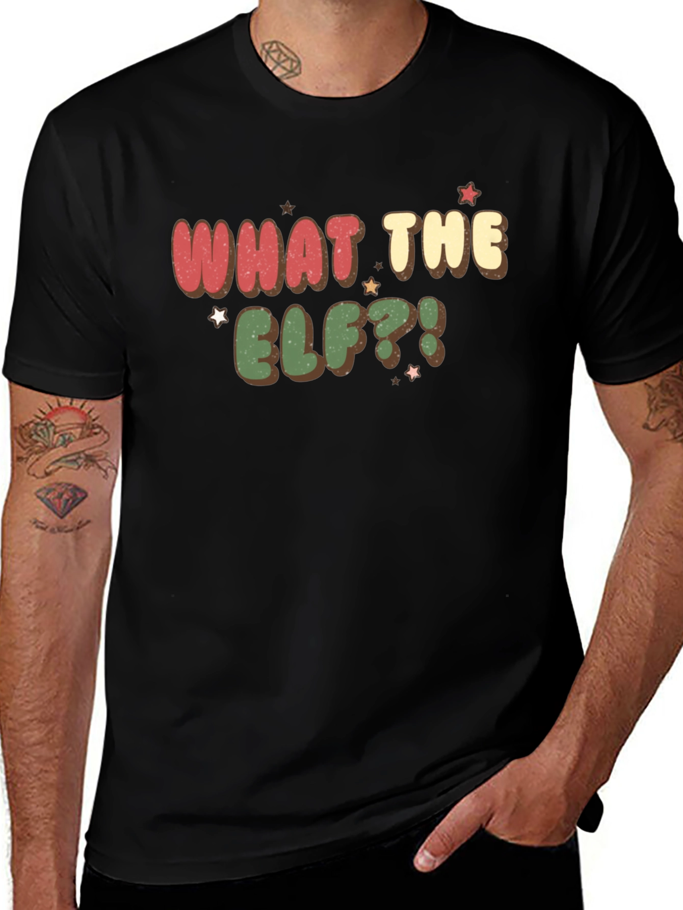 What The Elf T-Shirt - Festive Holiday Tee