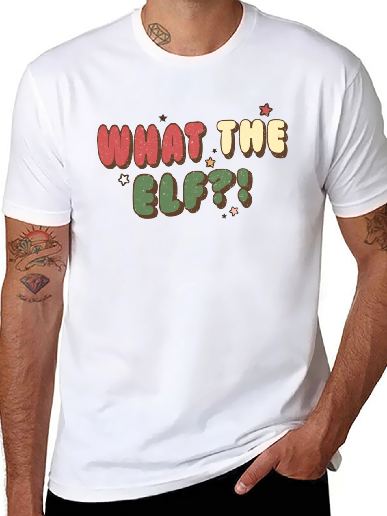 What The Elf T-Shirt - Festive Holiday Tee