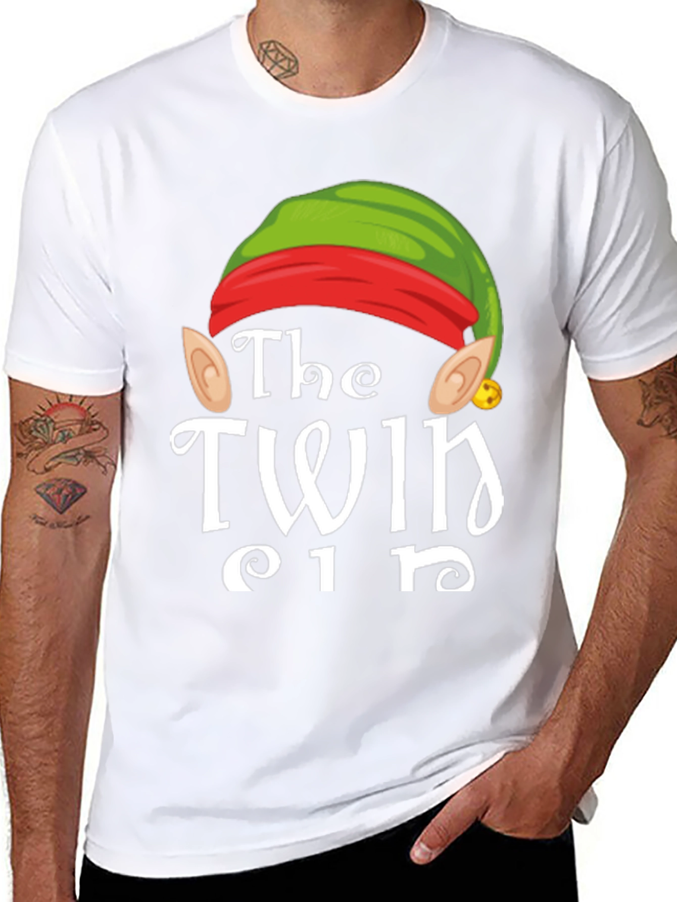 The Twin Elf Christmas T-Shirt