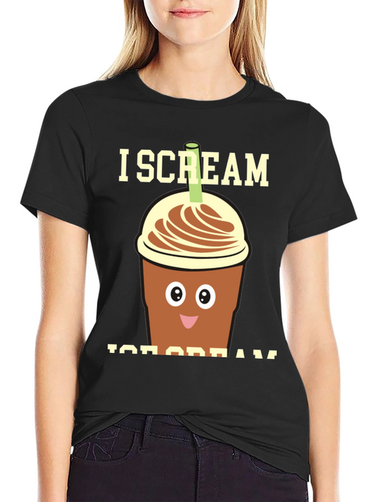 I Scream Ice Cream Graphic Tee