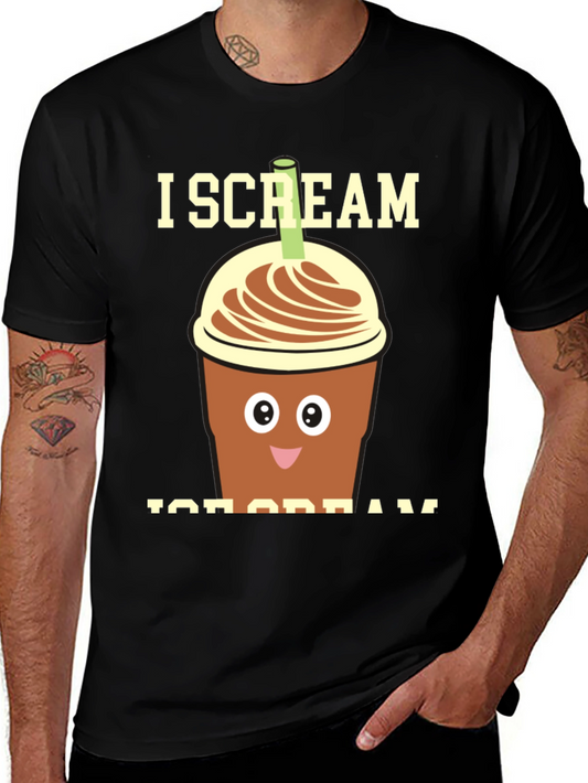 I Scream Ice Cream Graphic Tee