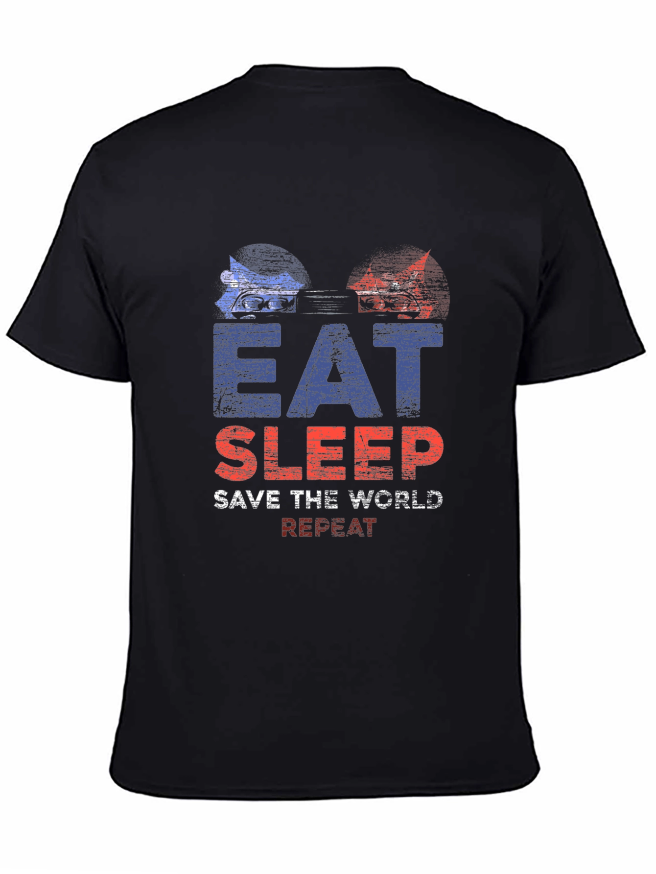 Eat Sleep Save The World Repeat T-Shirt