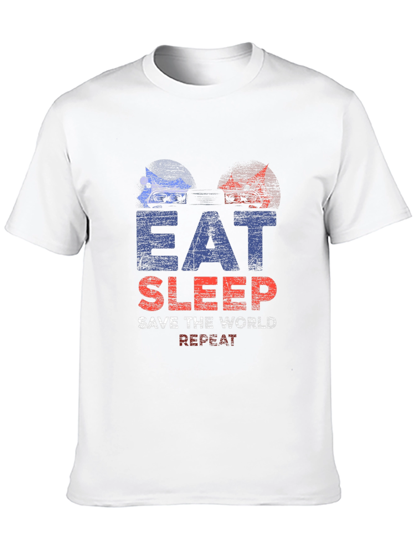 Eat Sleep Save The World Repeat T-Shirt