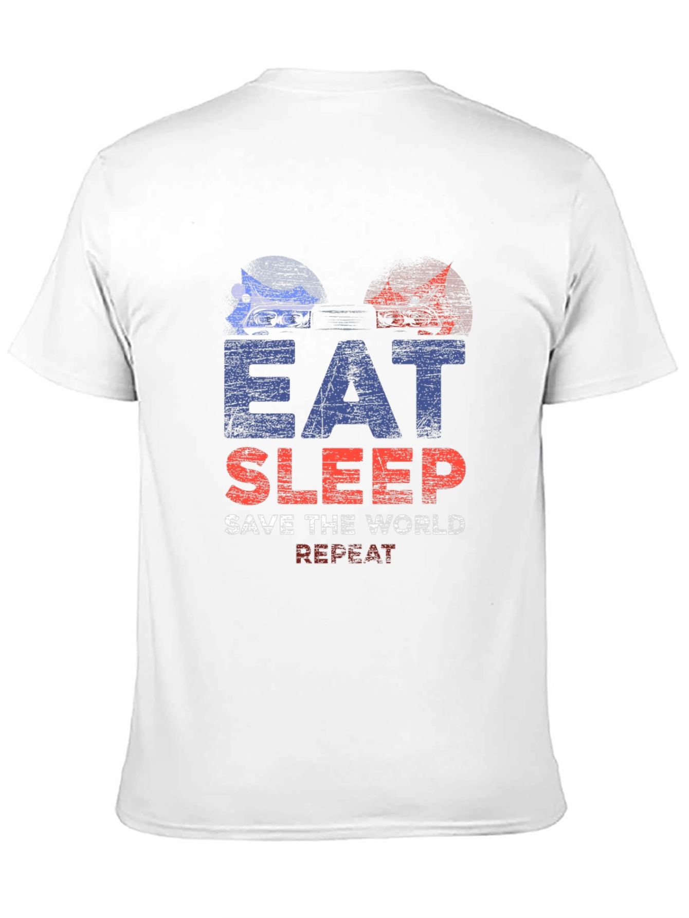 Eat Sleep Save The World Repeat T-Shirt