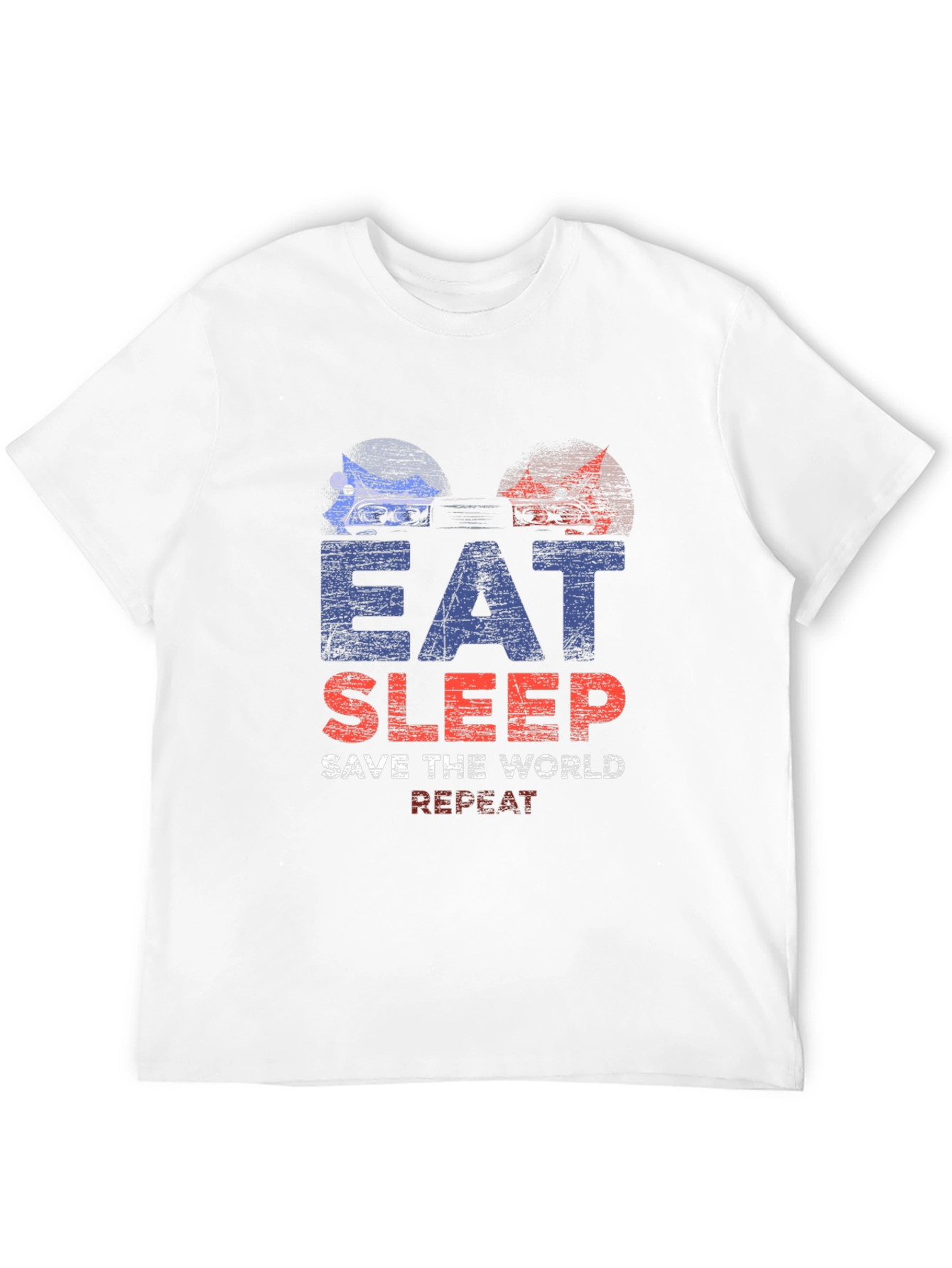 Eat Sleep Save The World Repeat T-Shirt